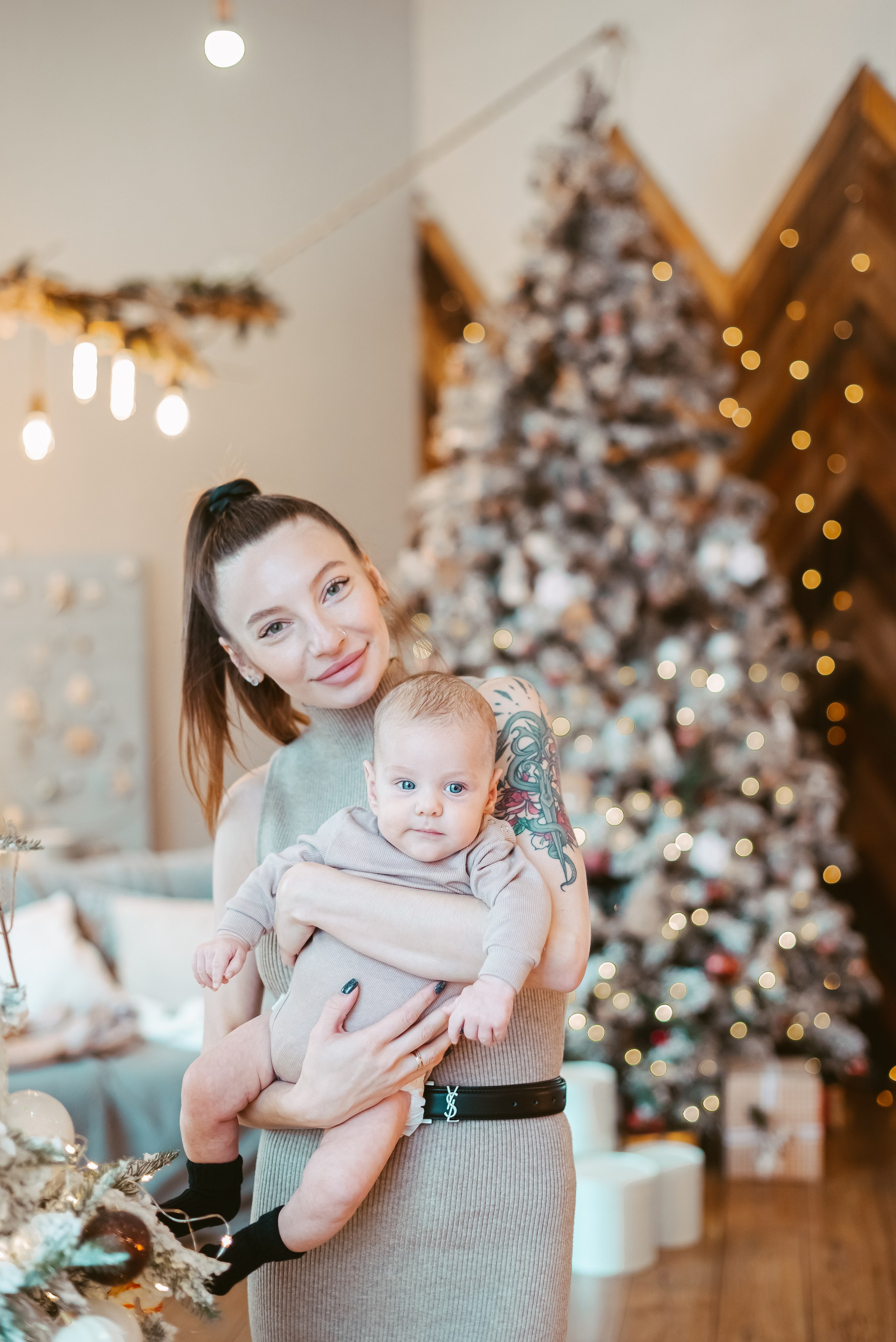 Новогодняя семейная фотосессия Кемерово