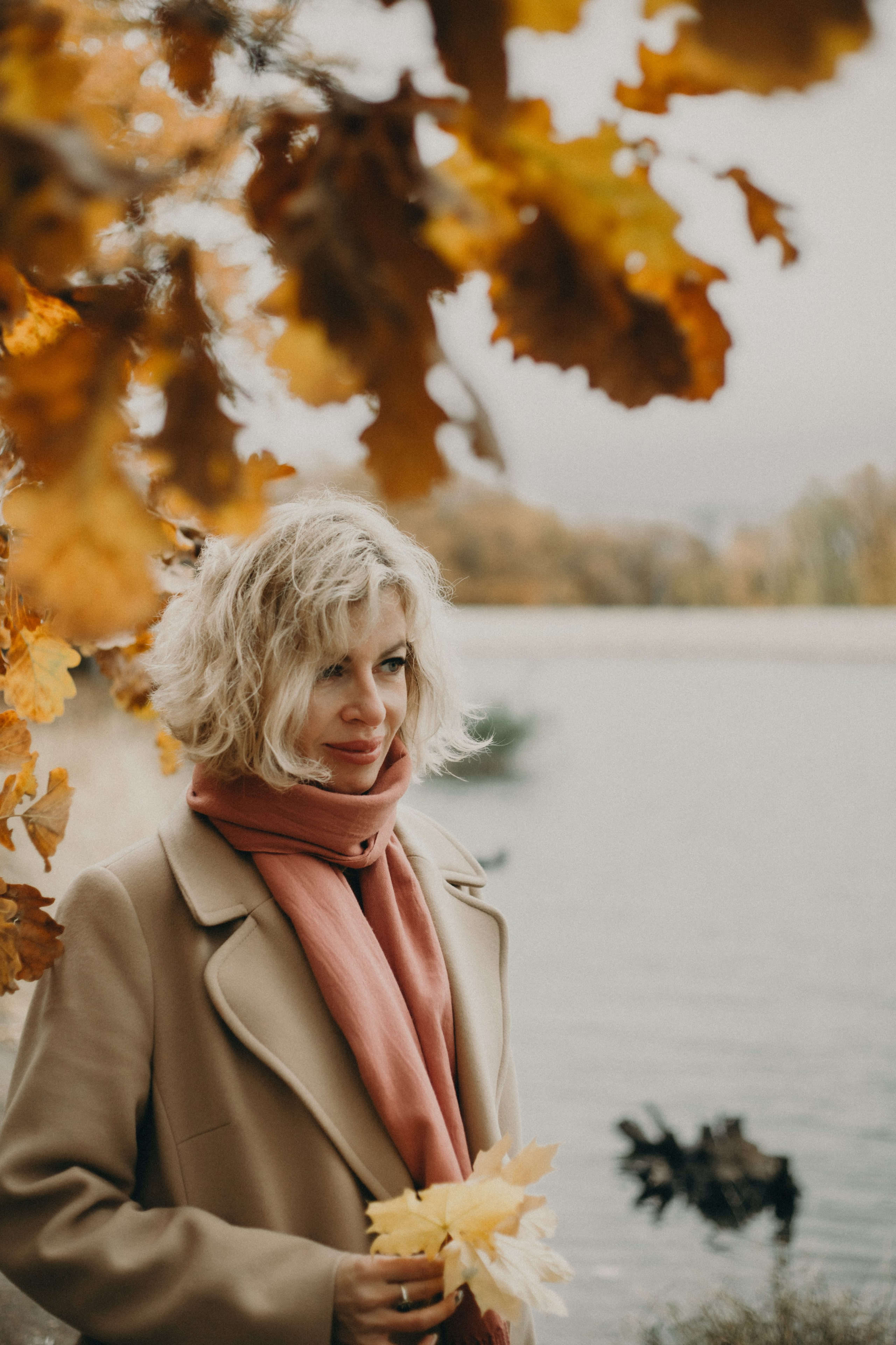 Елена. Осенняя фотопрогулка в семхоз пруду. Портретный и семейный фотограф в Саратове Елена Шустова