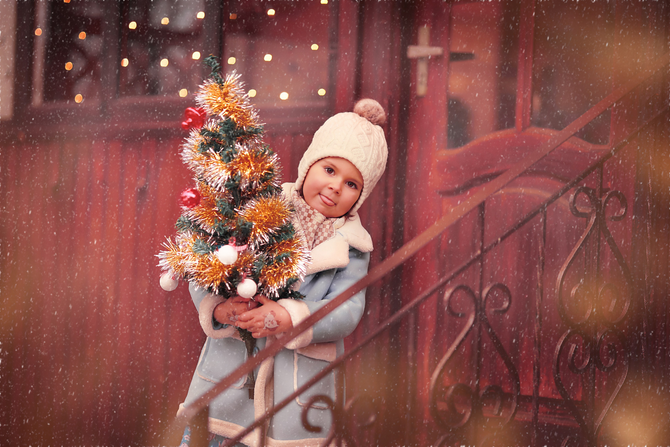 Зимние приключения. Фотограф Юлия Рязанова Москва семейный и детский
