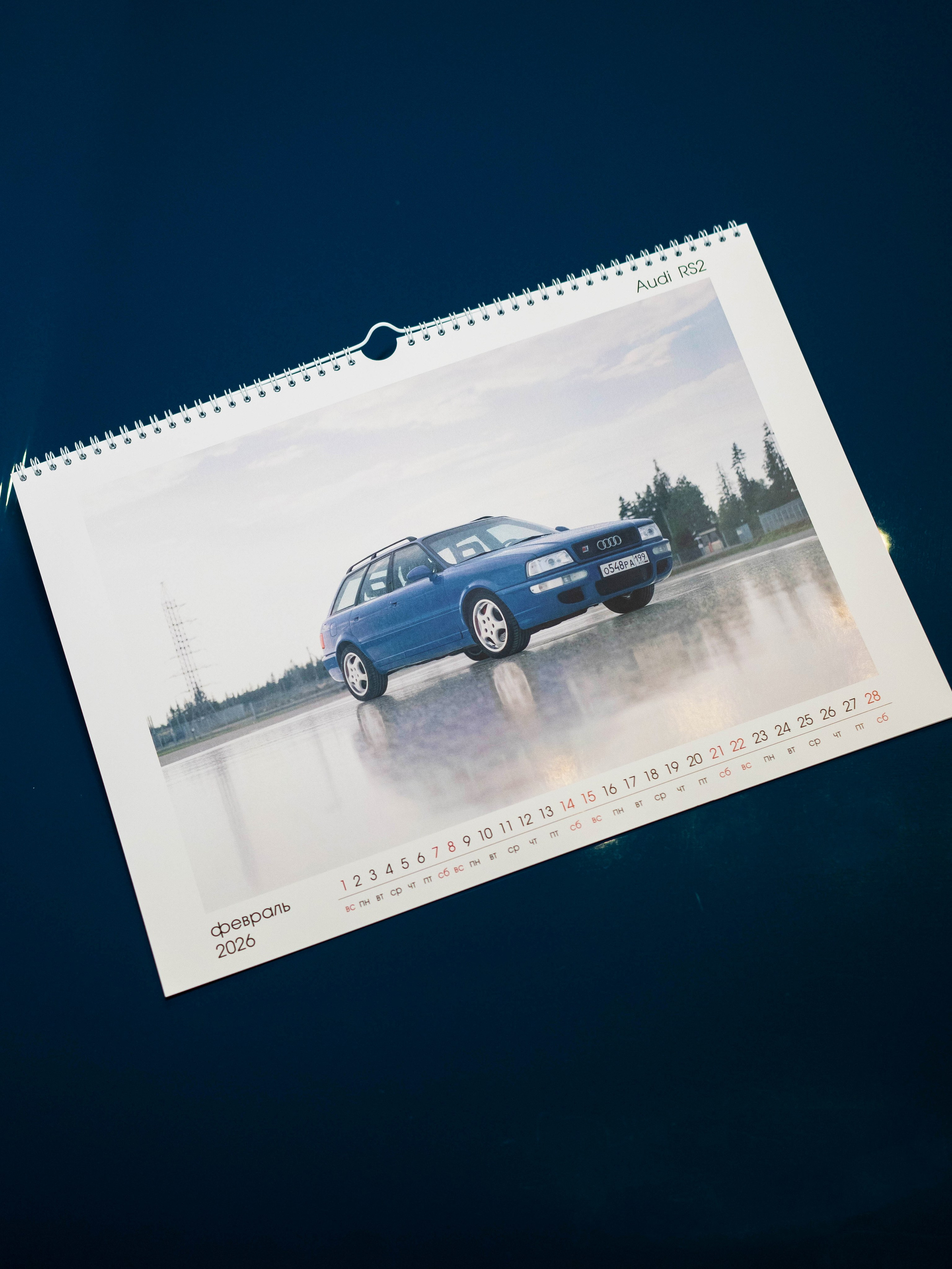 Календарь на 2026 год «Youngtimers» для всех автомобильных фанатов. Автомобильный фотограф Антон Цырулев