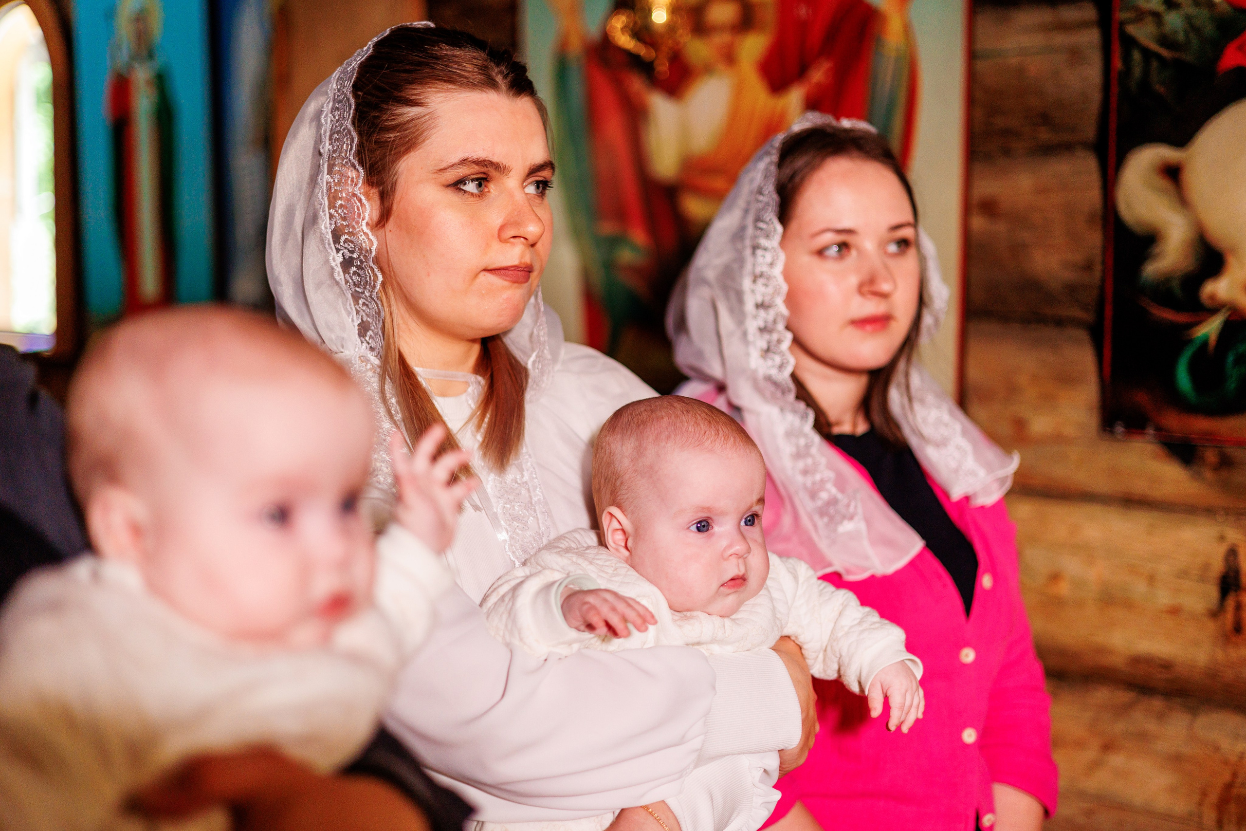 Крещение близняшек. Свадебный и семейный фотограф в Армавире