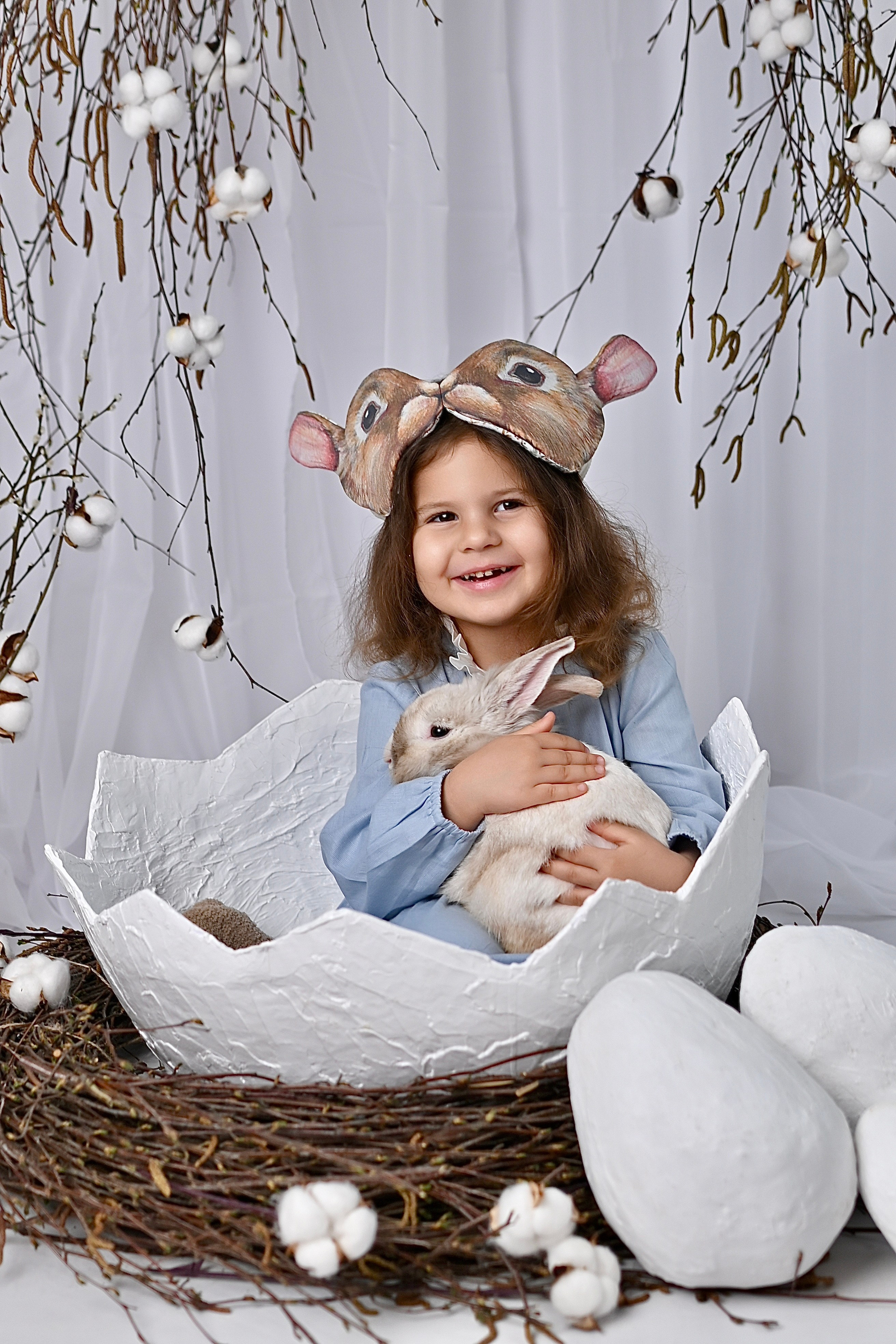 Пасха 2025. Детская фотостудия «Ягоза»