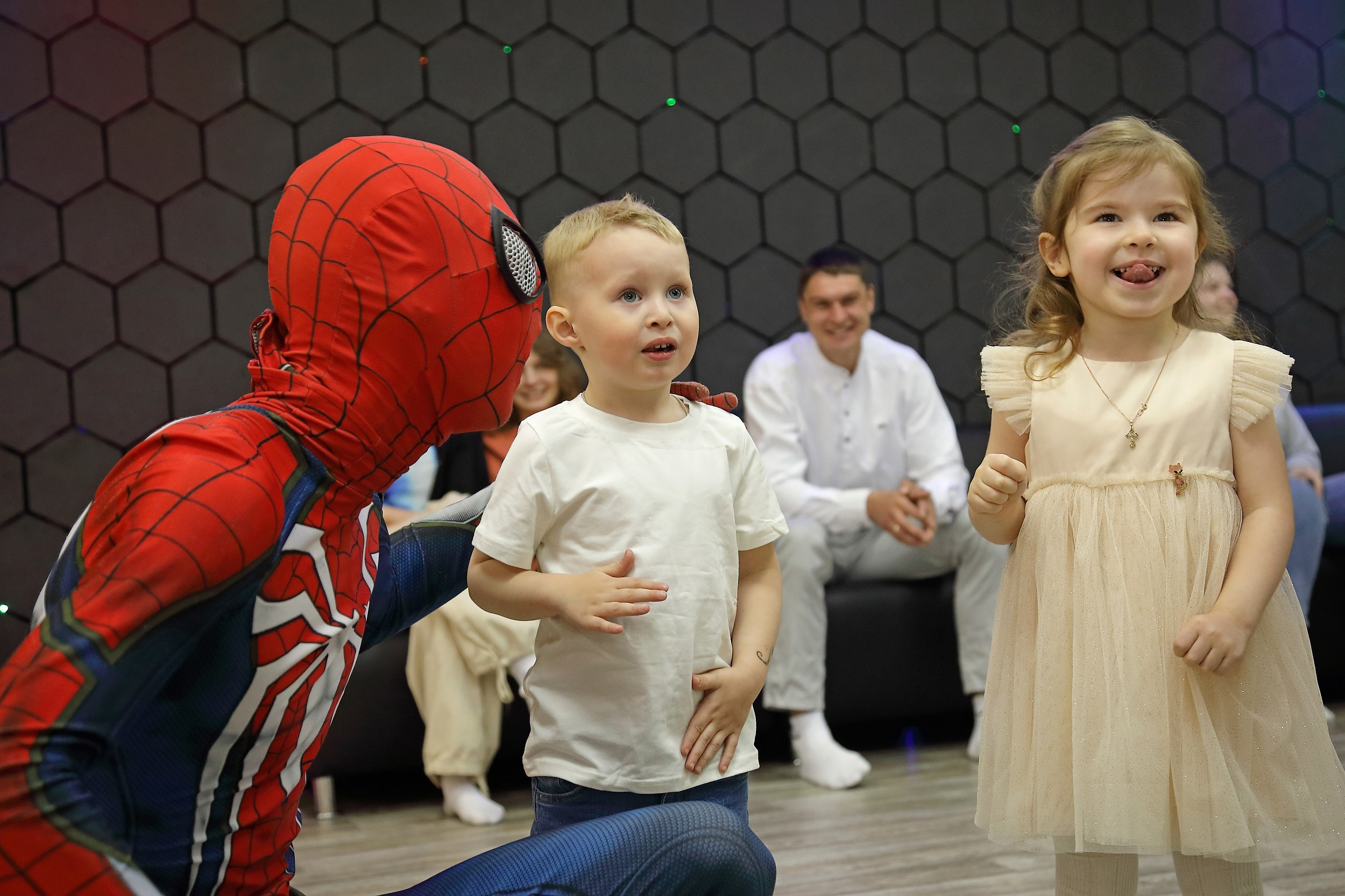 фотосессия детский день рождения человек паук