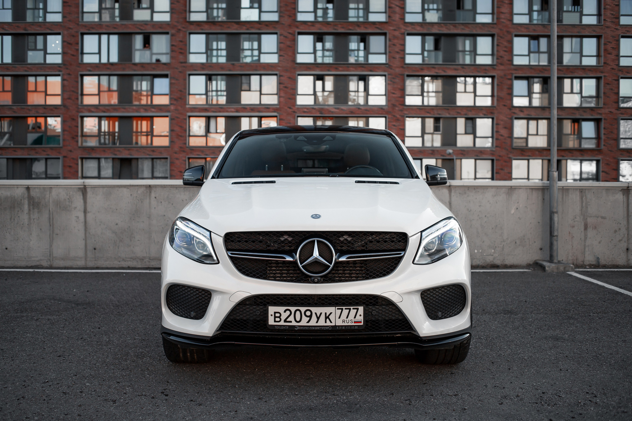 Mercedes-Benz GLE 350d. Автомобильный фотограф в Москве Андрей Емельянов