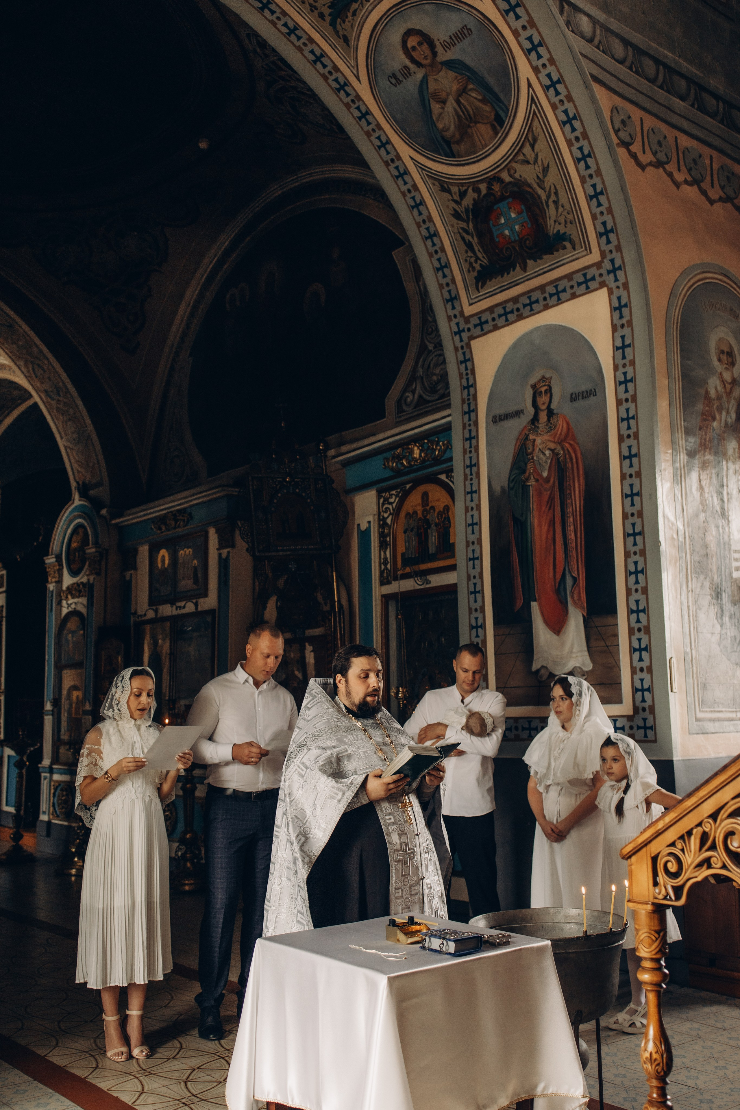 Крещение Есении. Главная