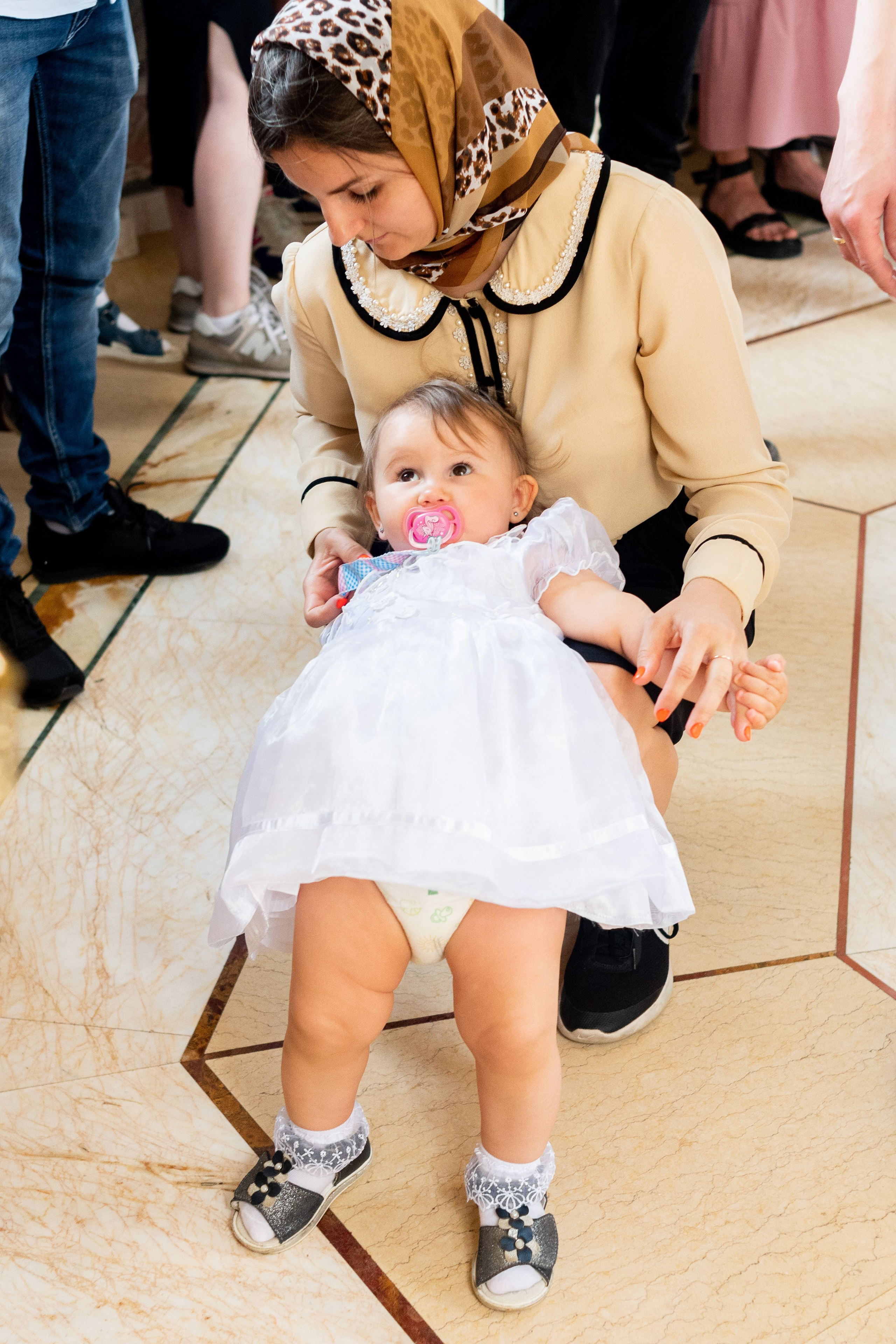 Крещение Ники. Фотограф Юлия Попова