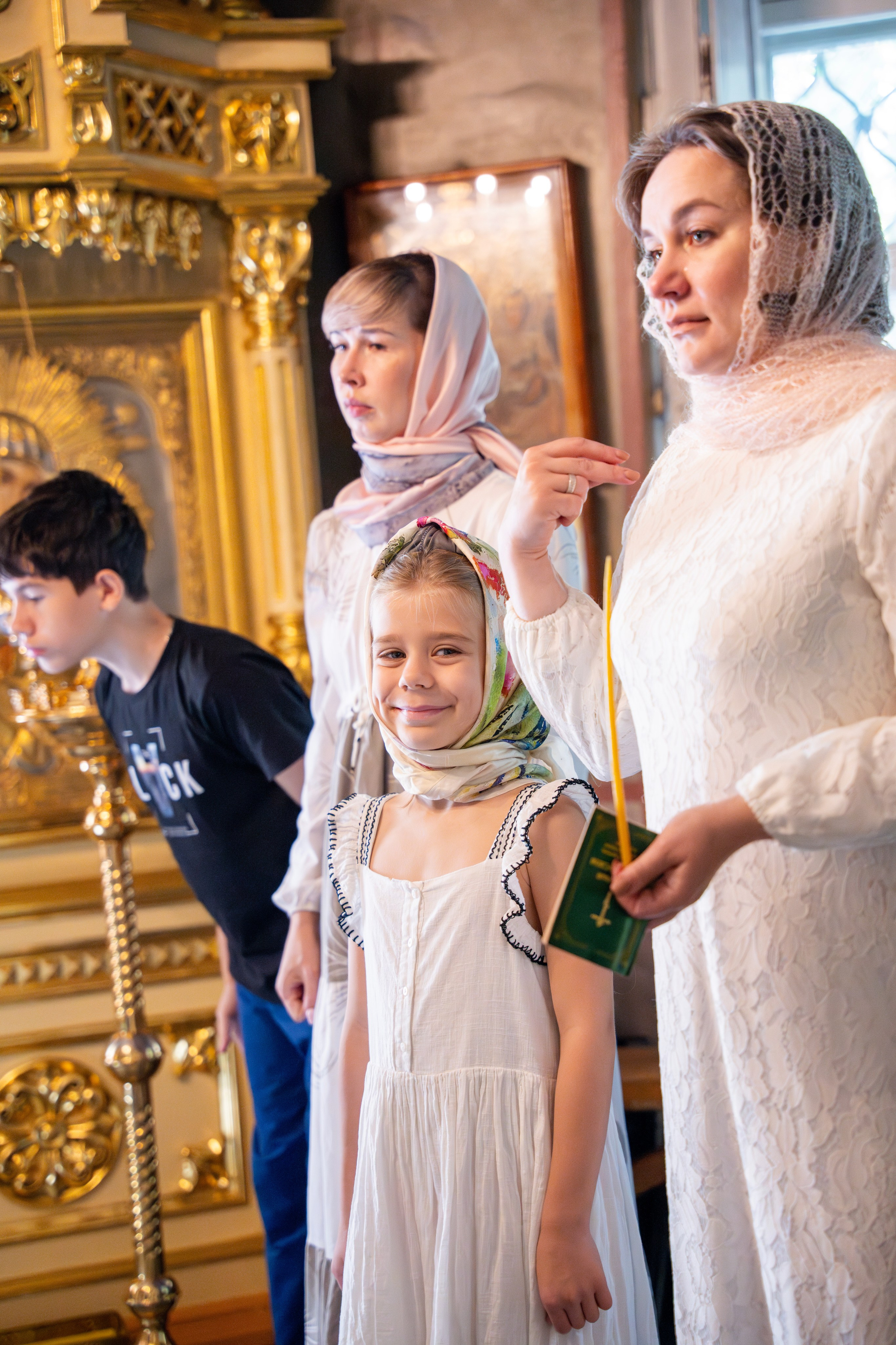 Крещение Даниила. Фотограф Юлия Попова