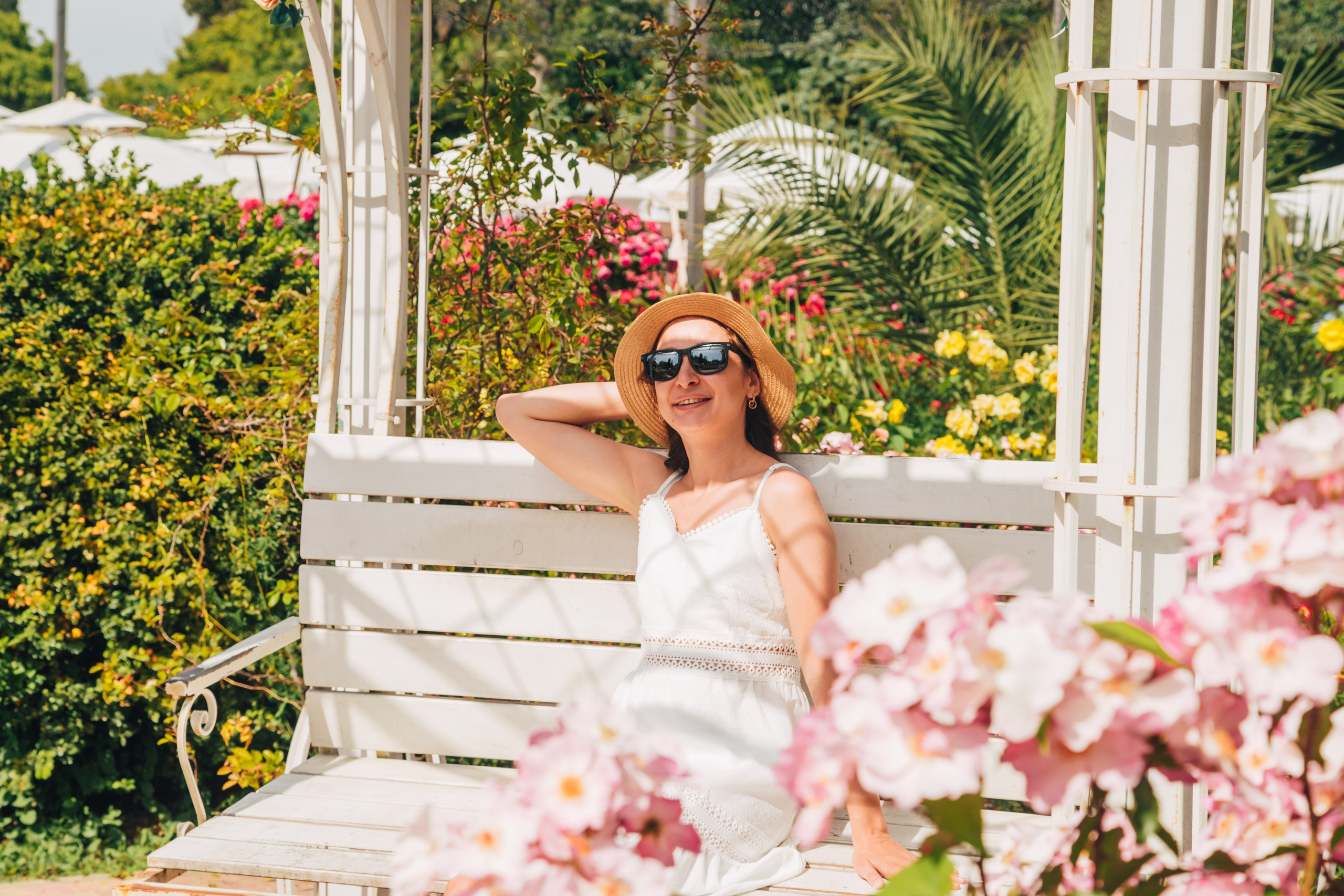 Дима, Ляйсан и Миша на Ривьере (Май 2025 г.). Фотограф Сочи, Адлер, Красная Поляна — Вероника Радченко