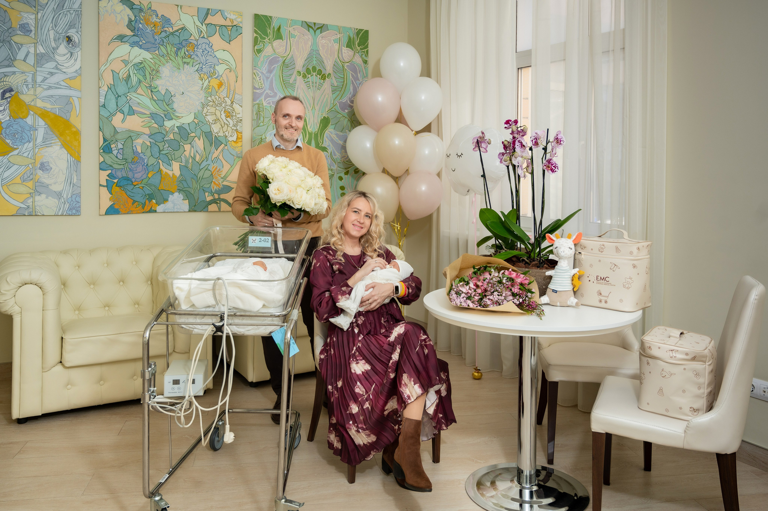 Newborn — выписка из роддома. Фотограф и видеограф в Москве Алиса Канцибер. Портрет, семейное фото