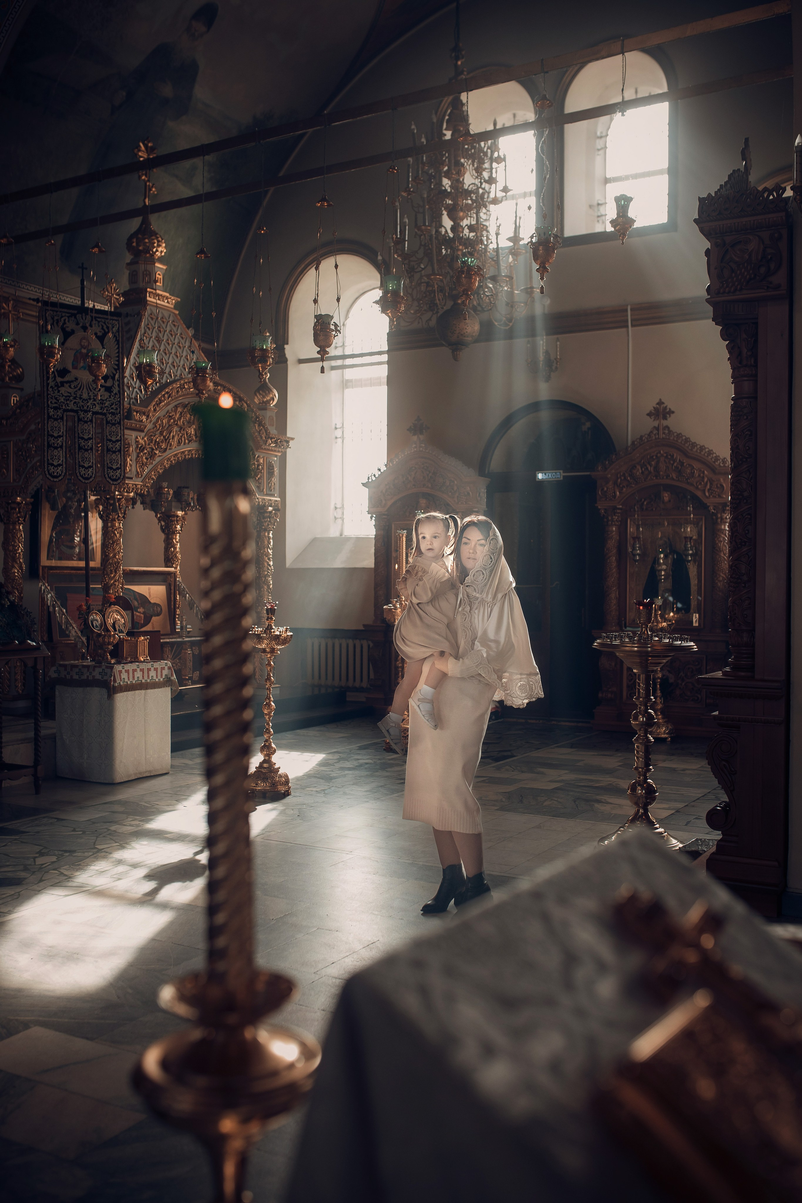Крещение Ивана и Василисы. Съемка Таинств Крещения Венчания, детские и семейные съемки в Пензе