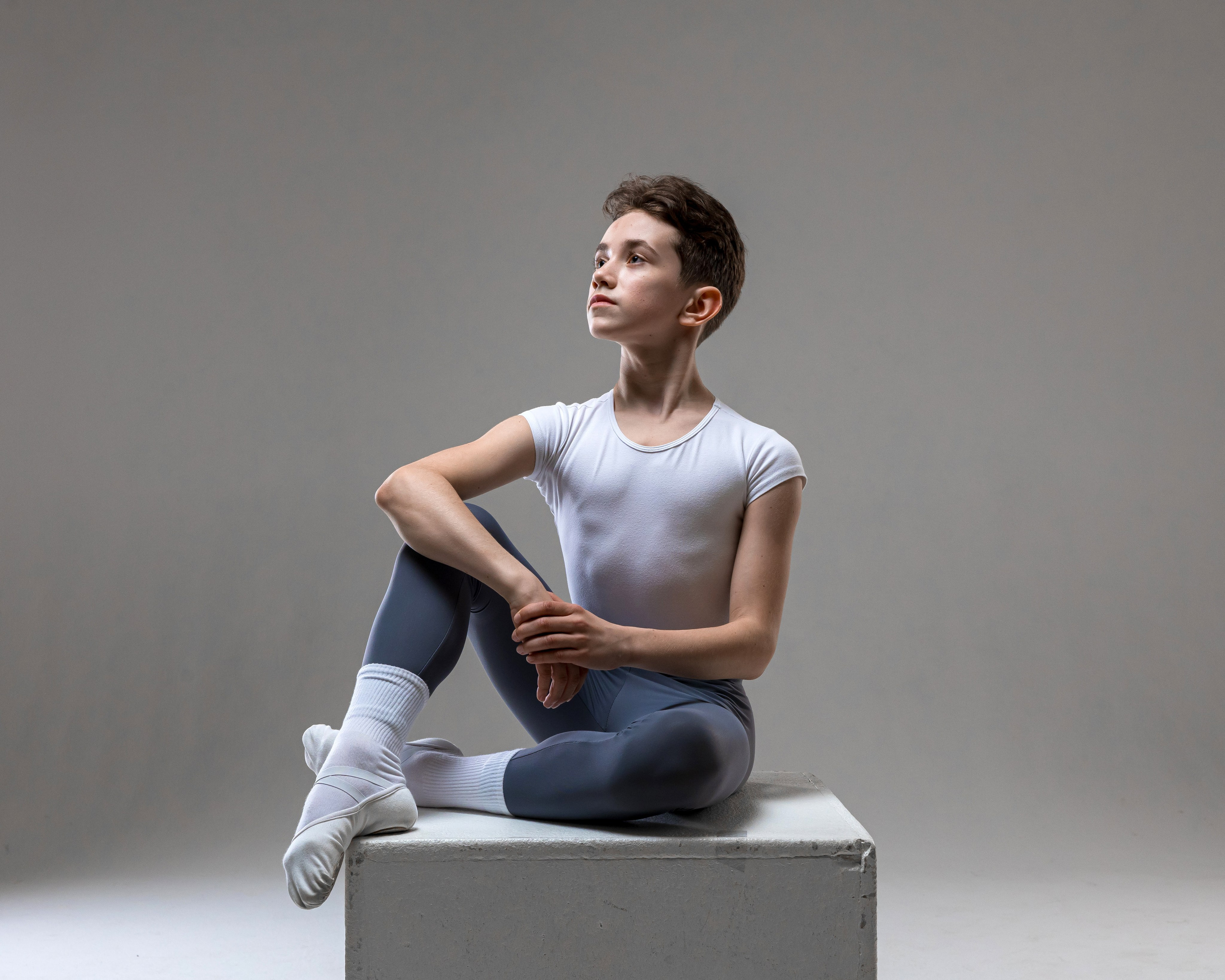 Балетная съёмка на белой циклораме и фонах. Балетный фотограф Алина Ханько — Душа Балета