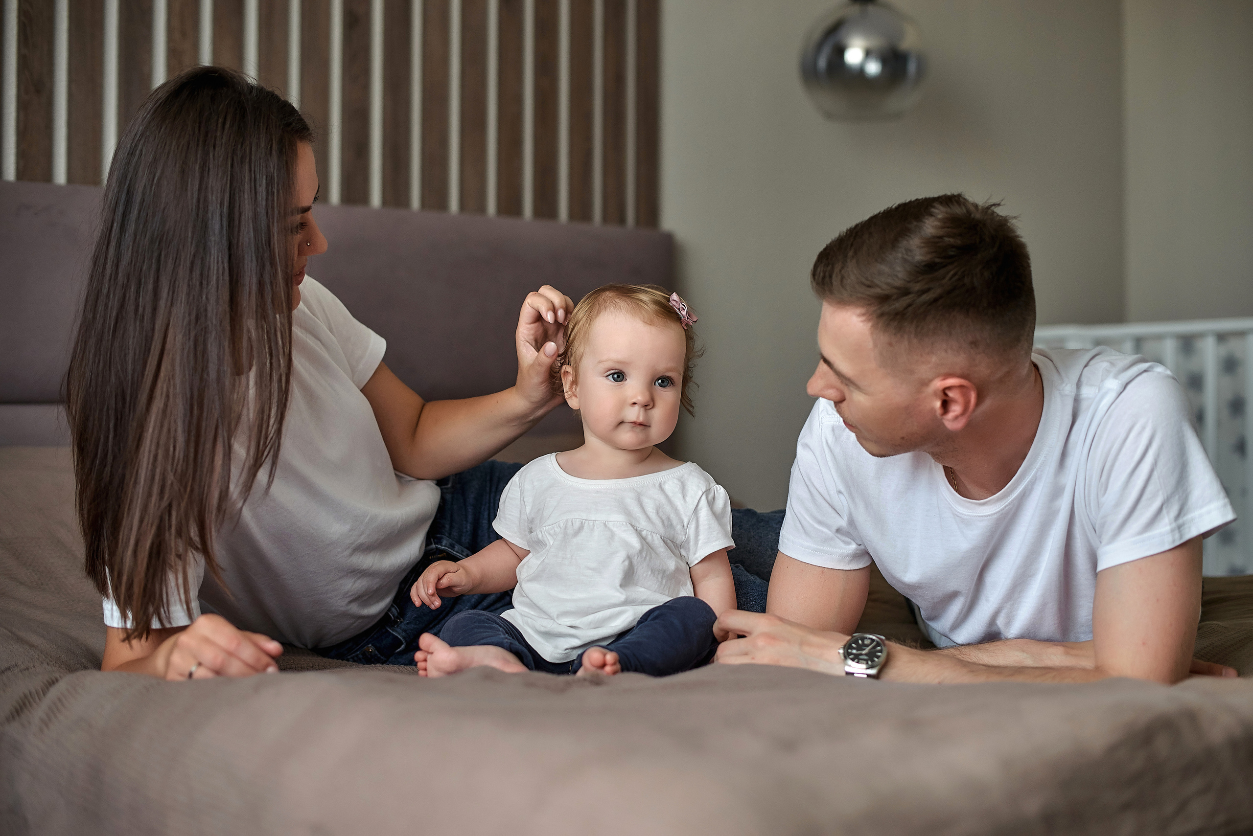 Семейная фотосессия в студии / дома. Семейный и детский фотограф Катерина Рожкова