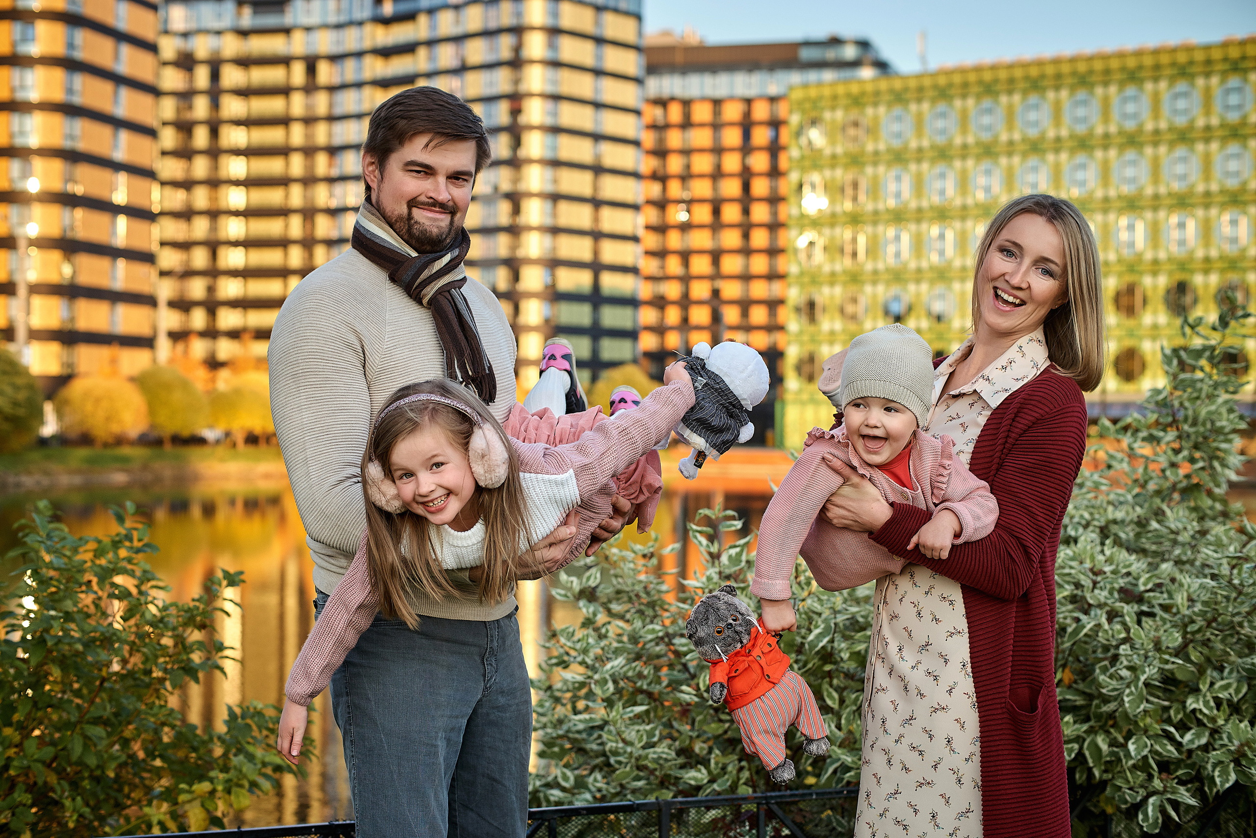 Семейная фотосессия на природе. Семейный и детский фотограф Катерина Рожкова