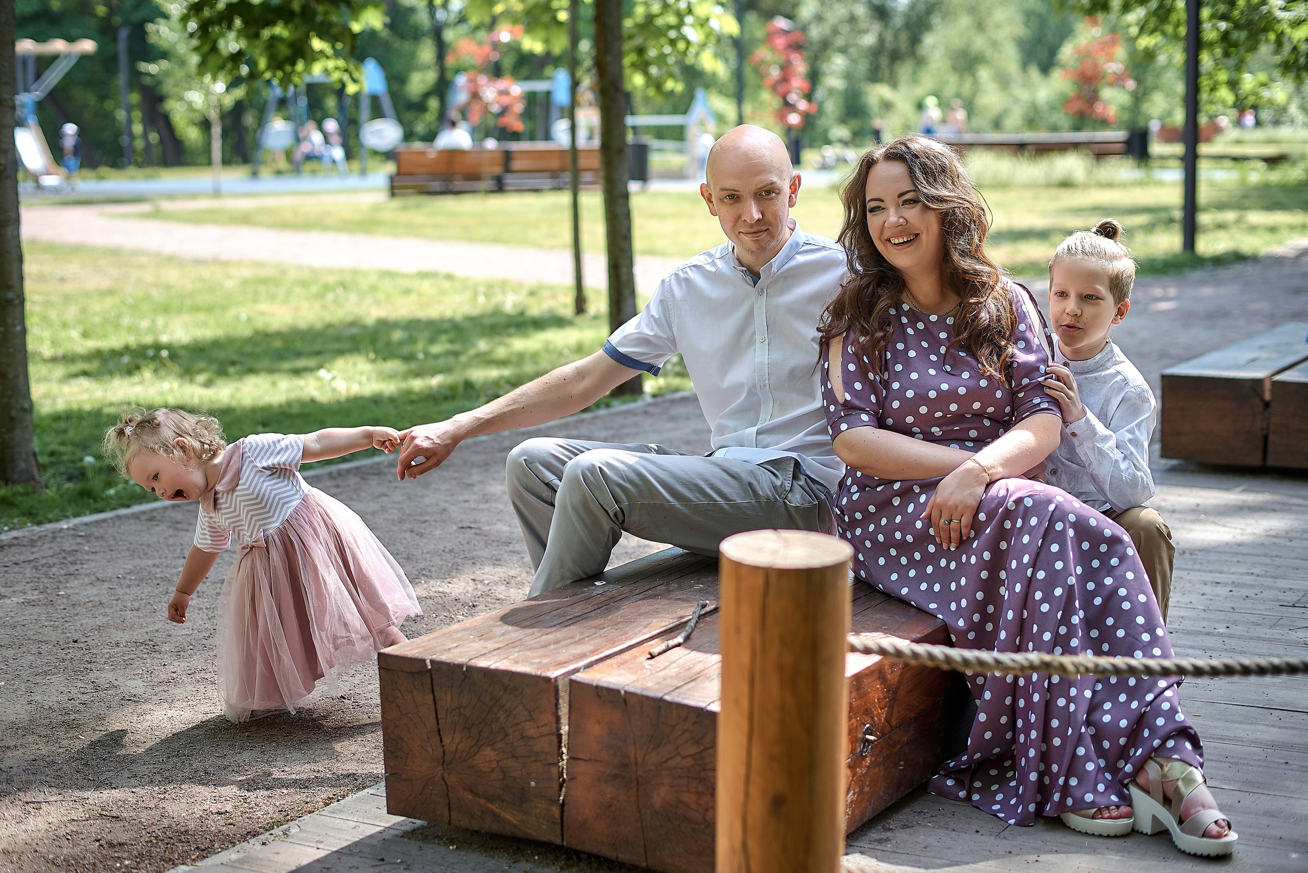 Семейная фотосессия на природе. Семейный и детский фотограф Катерина Рожкова