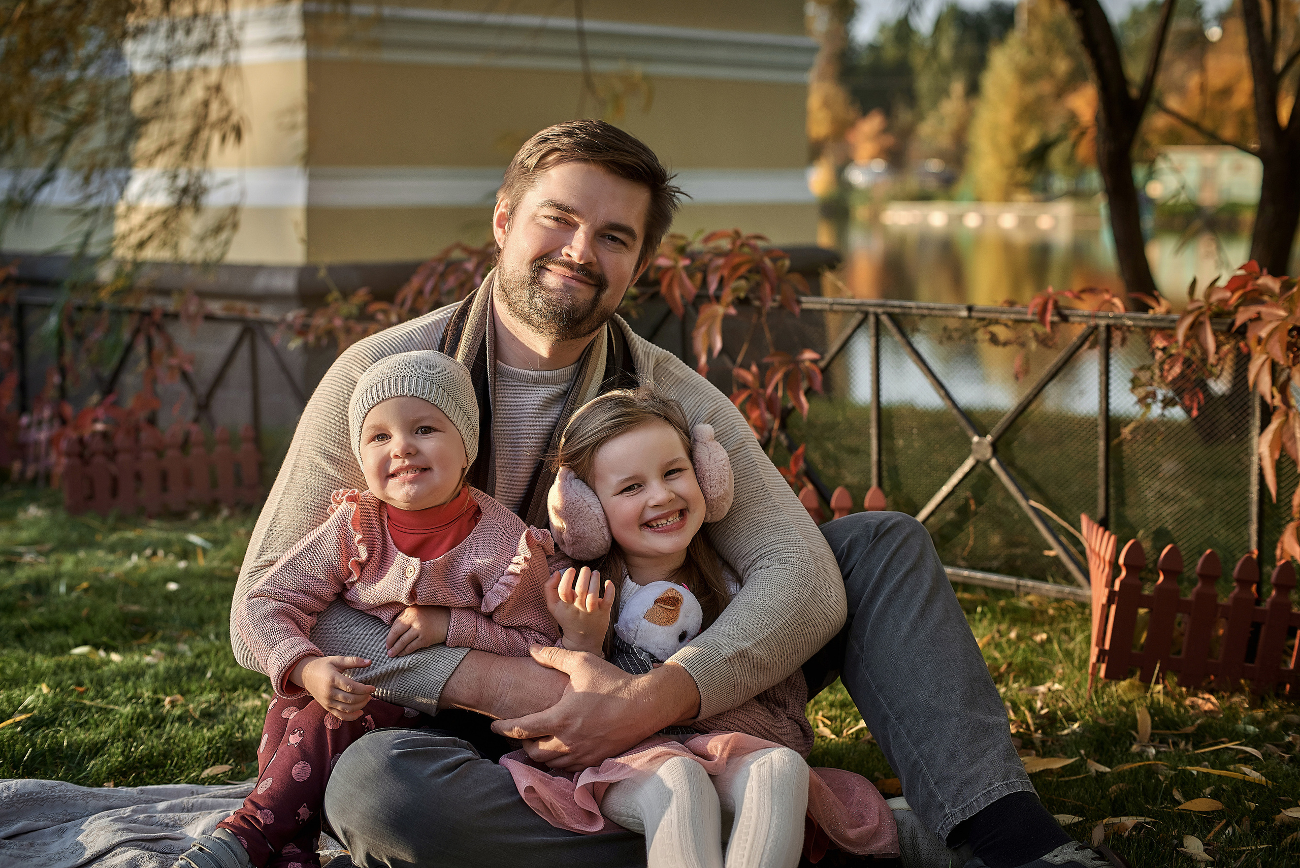 Семейная фотосессия на природе. Семейный и детский фотограф Катерина Рожкова