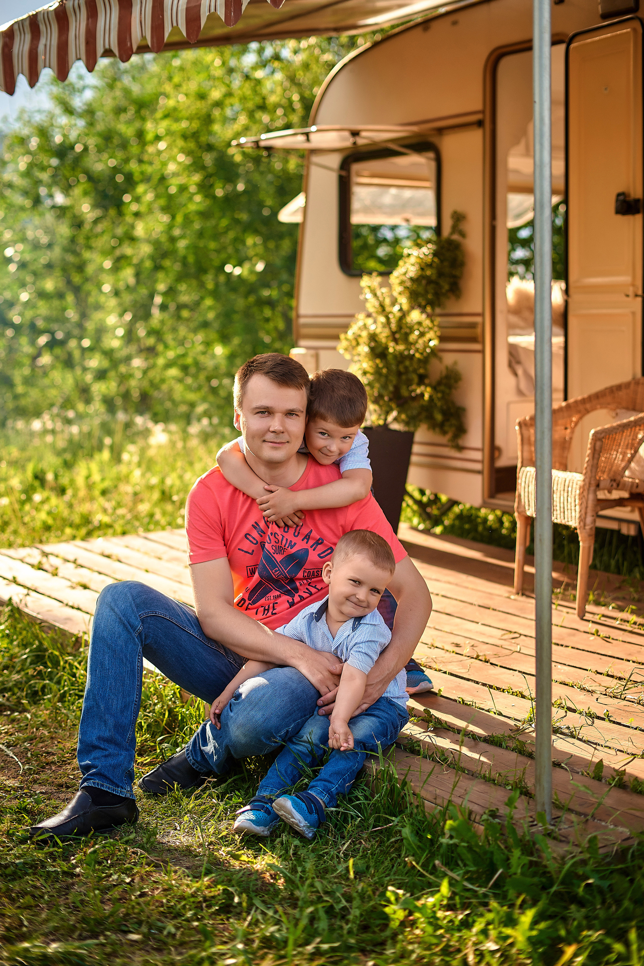 Семейная фотосессия на природе. Семейный и детский фотограф Катерина Рожкова