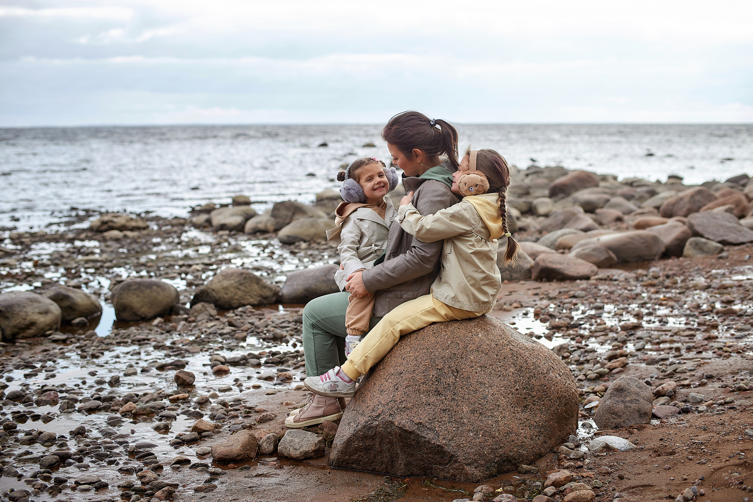 Семейная фотосессия на природе. Семейный и детский фотограф Катерина Рожкова
