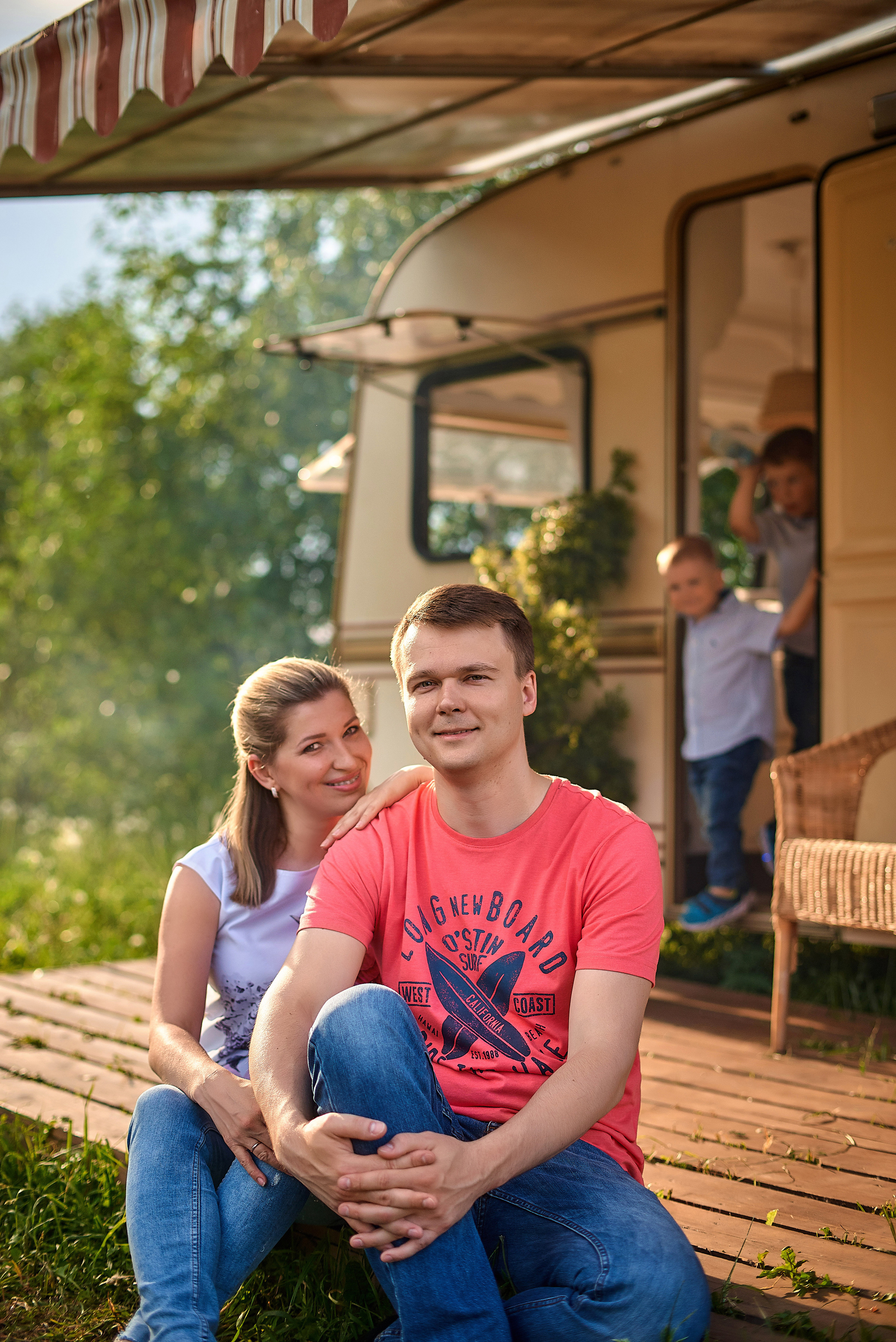 Семейная фотосессия на природе. Семейный и детский фотограф Катерина Рожкова