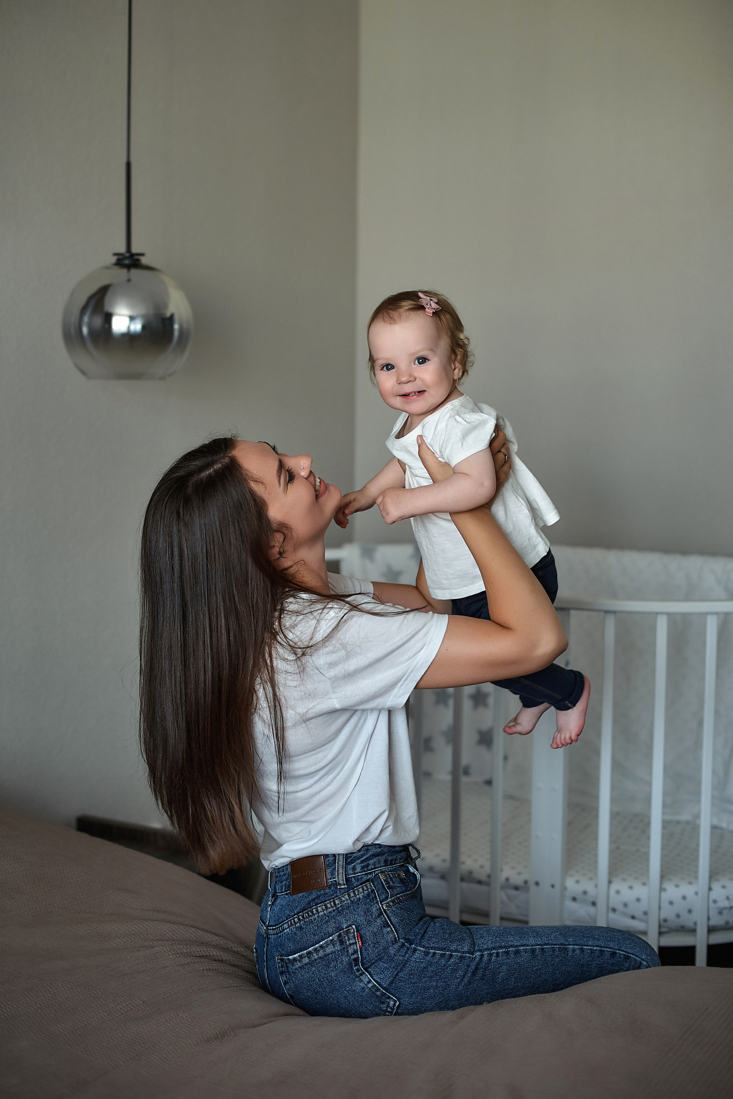 Семейная фотосессия в студии / дома. Семейный и детский фотограф Катерина Рожкова