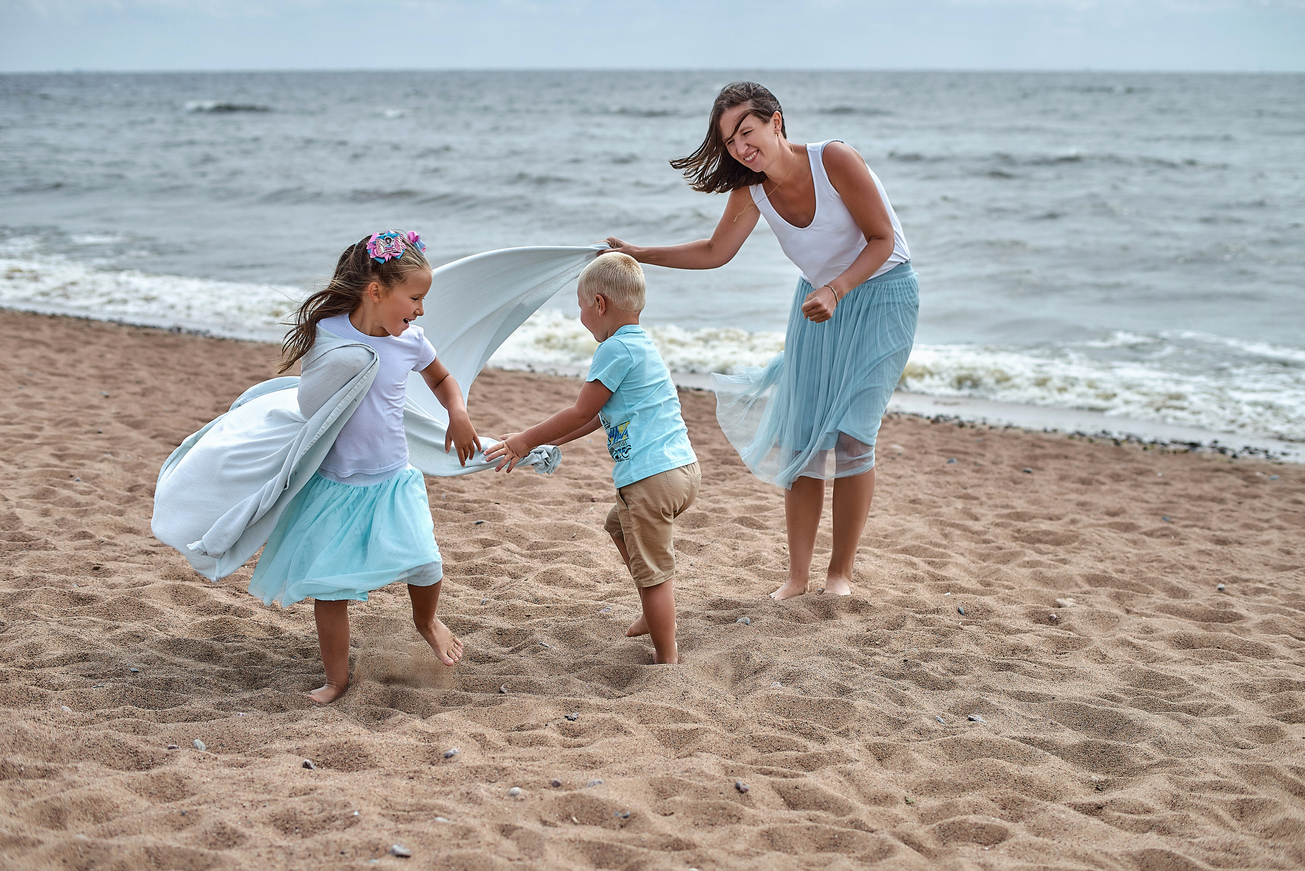 Семейная фотосессия на природе. Семейный и детский фотограф Катерина Рожкова