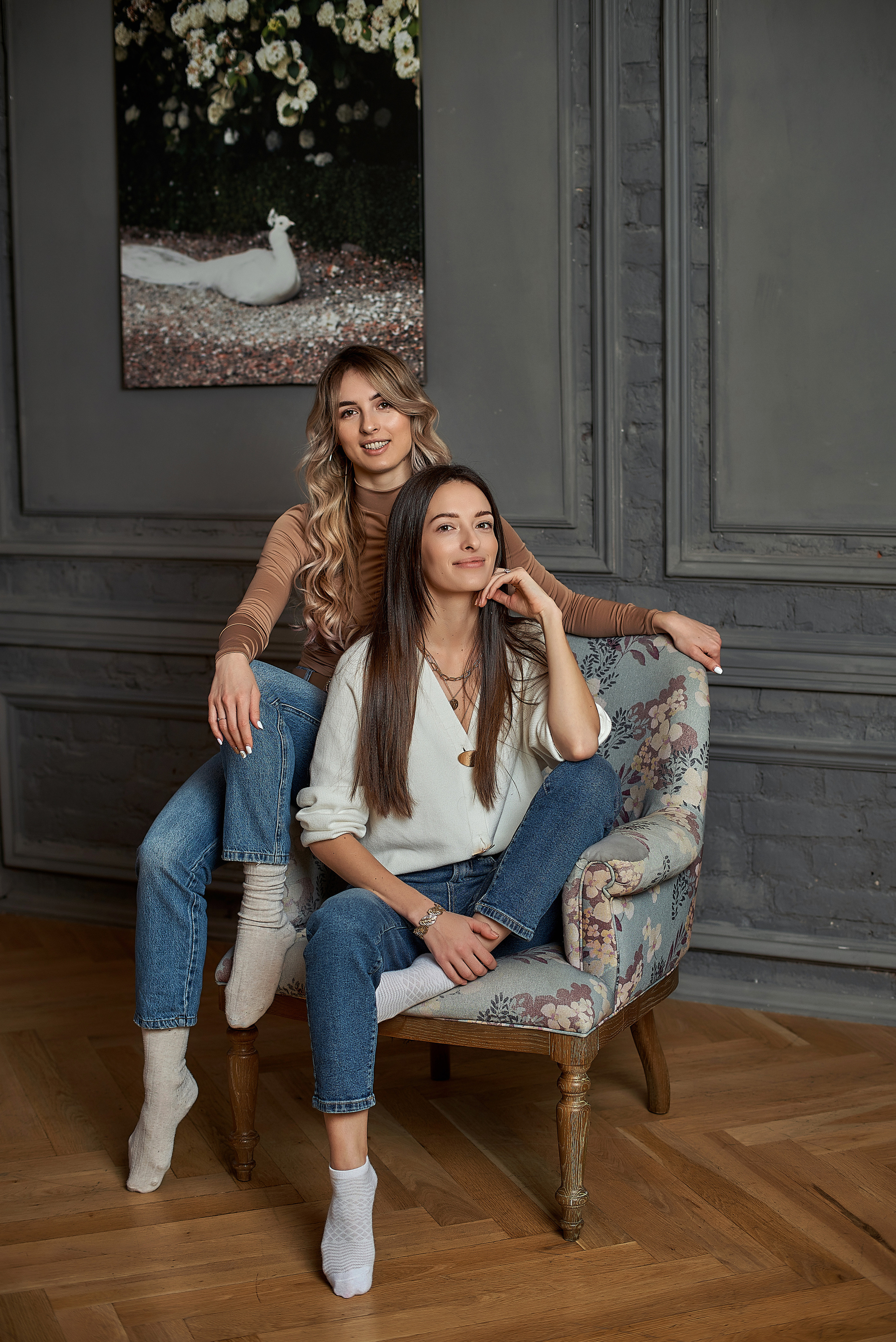 Семейная фотосессия в студии / дома. Семейный и детский фотограф Катерина Рожкова