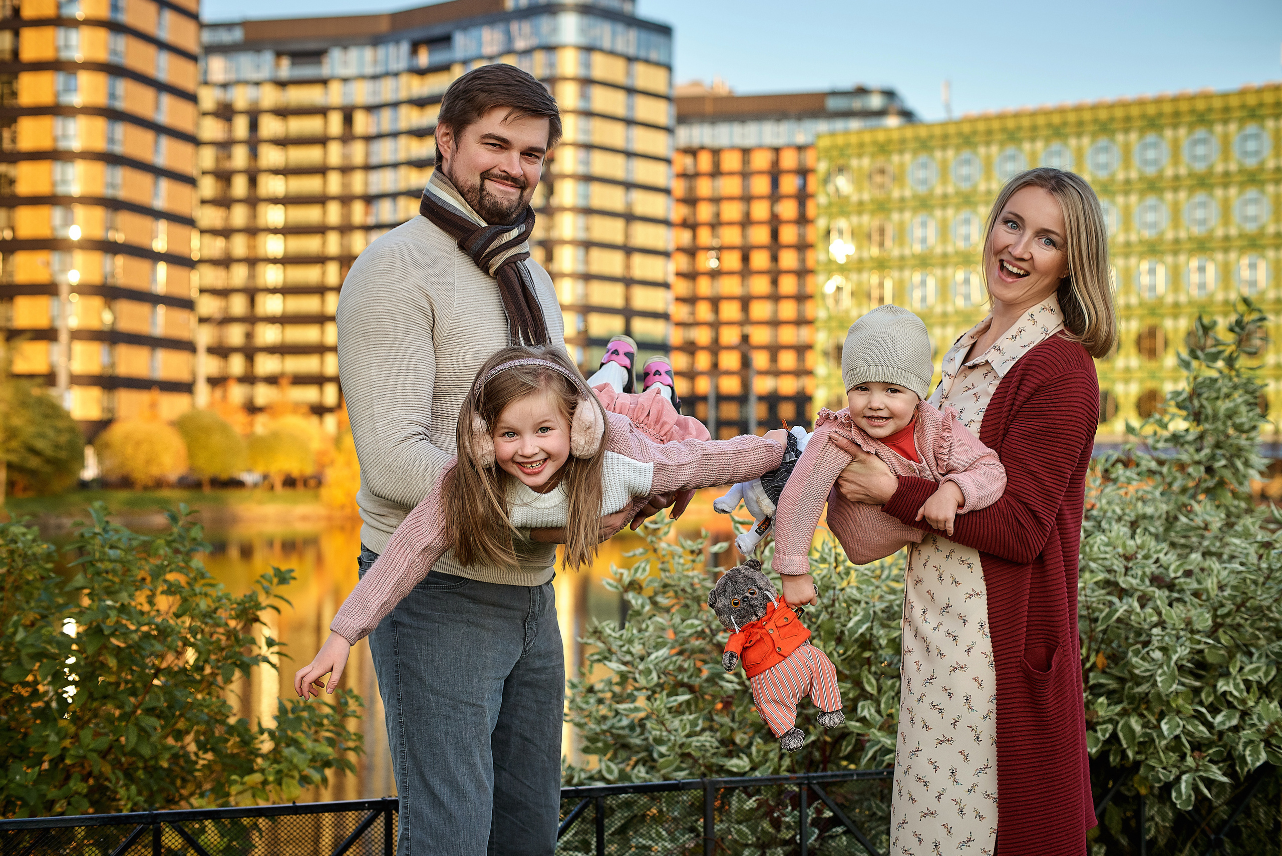 Семейная фотосессия на природе. Семейный и детский фотограф Катерина Рожкова