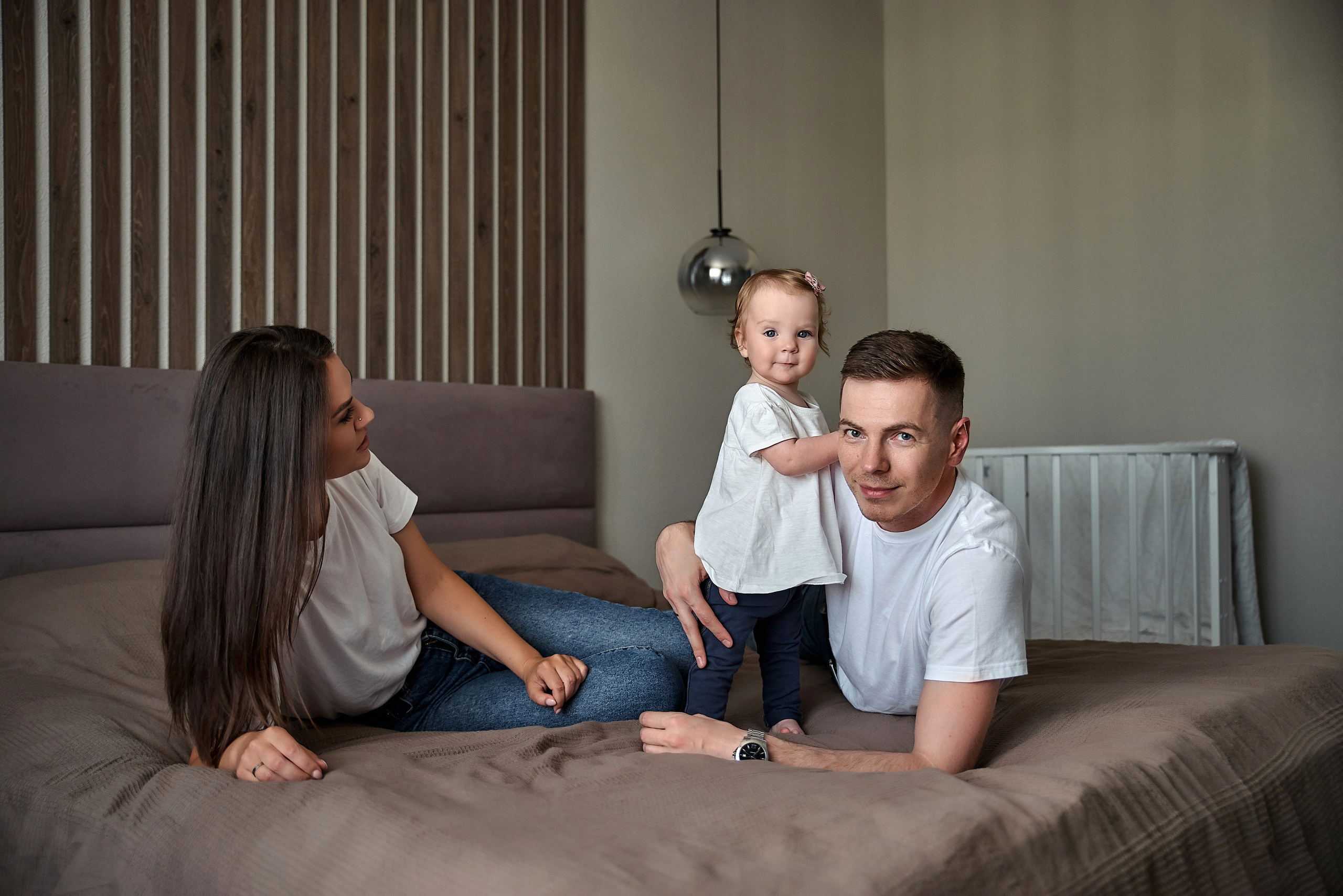 Семейная фотосессия в студии / дома. Семейный и детский фотограф Катерина Рожкова