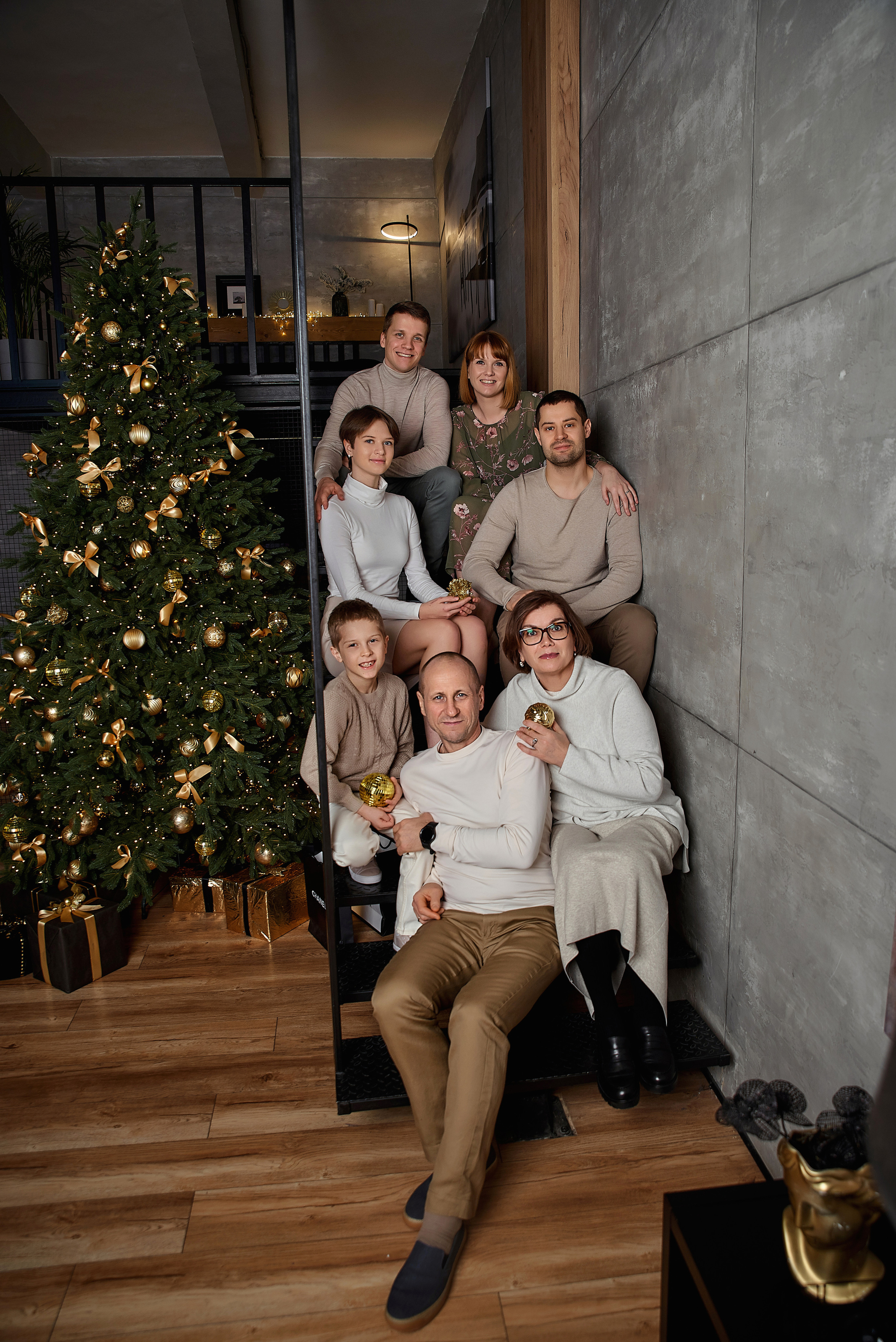 Семейная фотосессия в студии / дома. Семейный и детский фотограф Катерина Рожкова