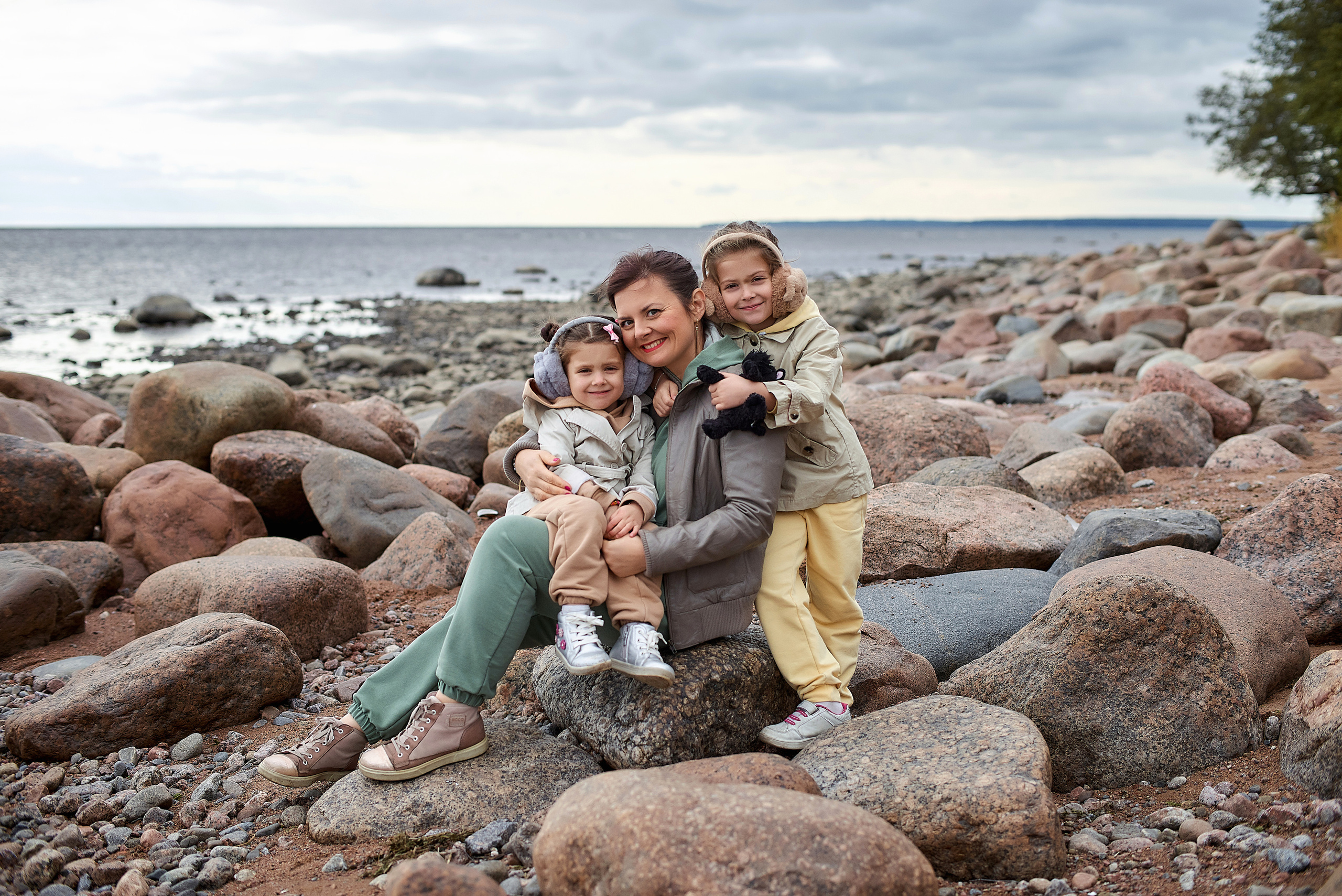 Семейная фотосессия на природе. Семейный и детский фотограф Катерина Рожкова