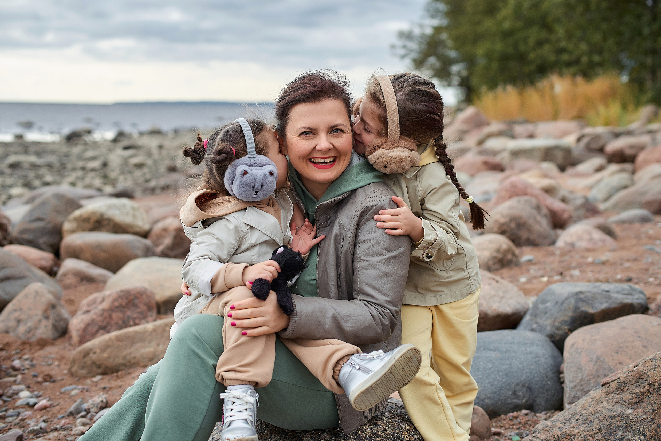 Семейная фотосессия на природе. Семейный и детский фотограф Катерина Рожкова