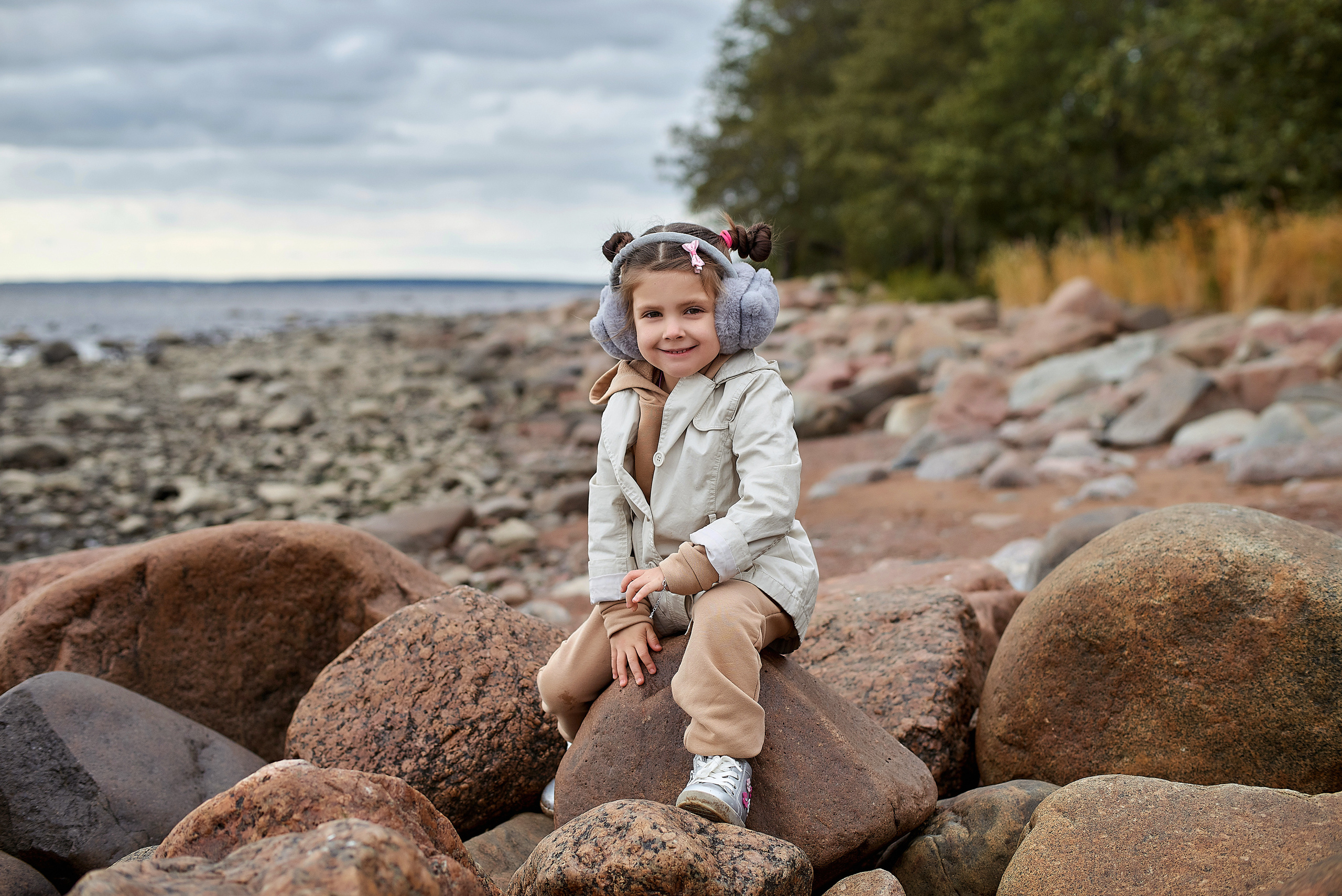 Семейная фотосессия на природе. Семейный и детский фотограф Катерина Рожкова