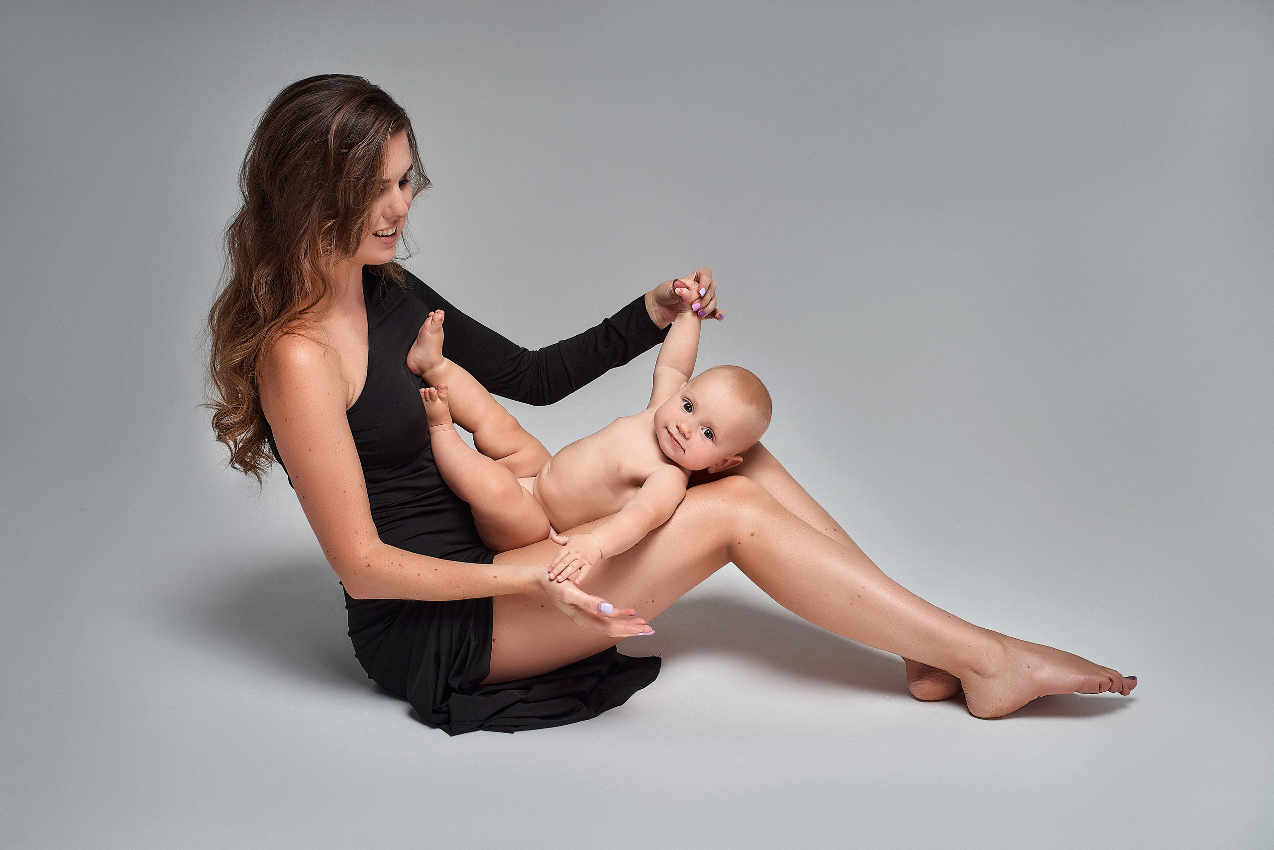 Семейная фотосессия в студии / дома. Семейный и детский фотограф Катерина Рожкова