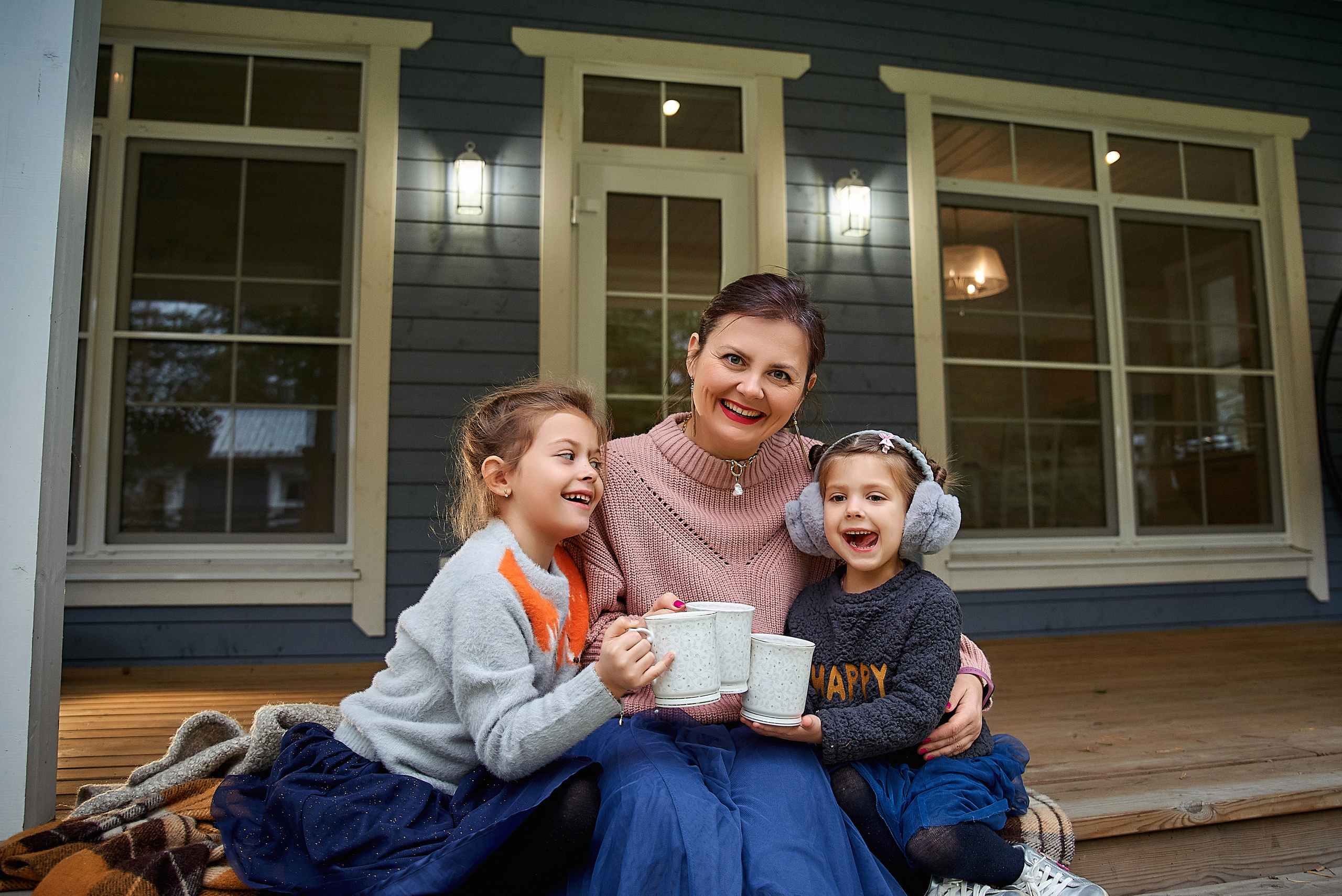 Семейная фотосессия на природе. Семейный и детский фотограф Катерина Рожкова
