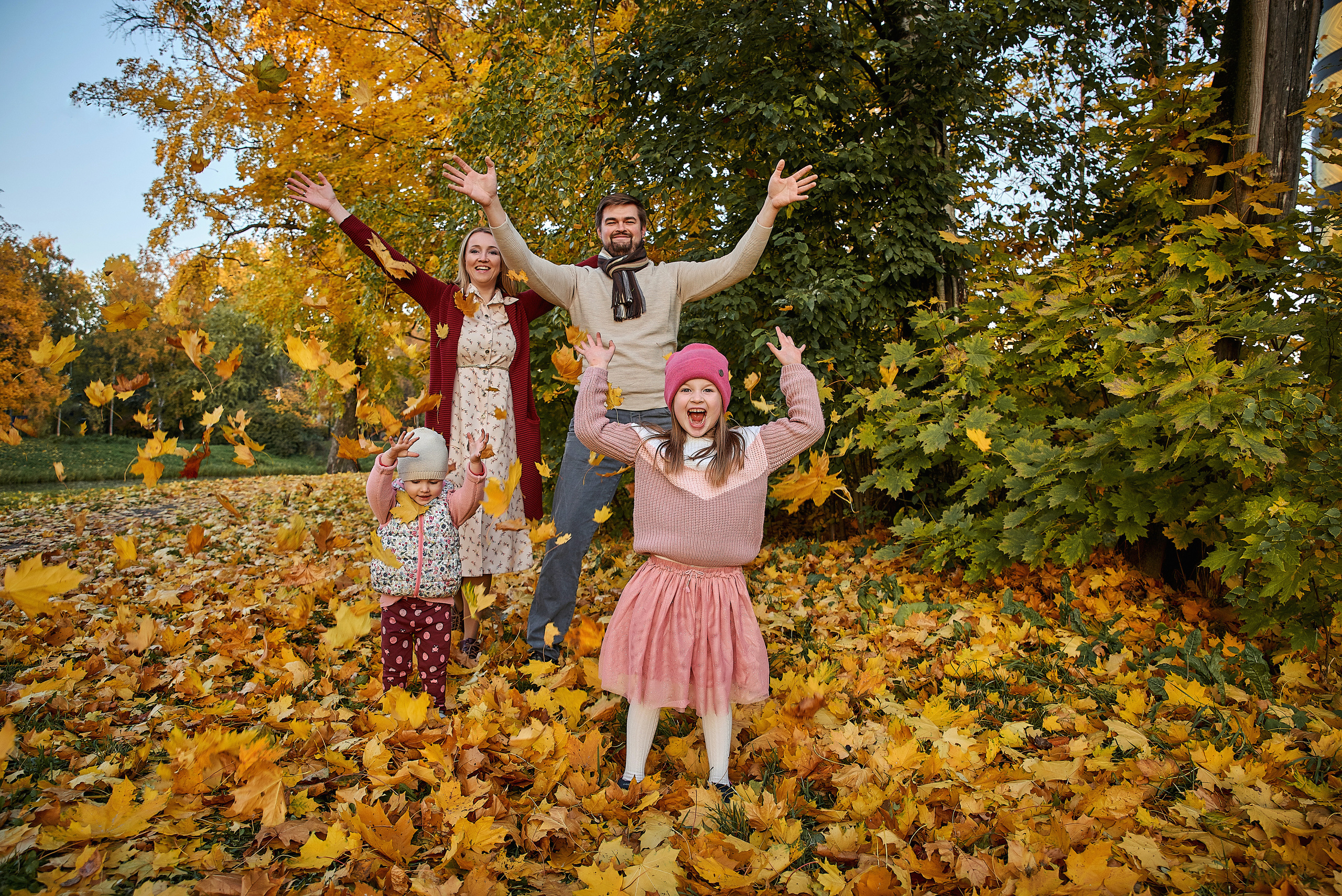 Семейная фотосессия на природе. Семейный и детский фотограф Катерина Рожкова