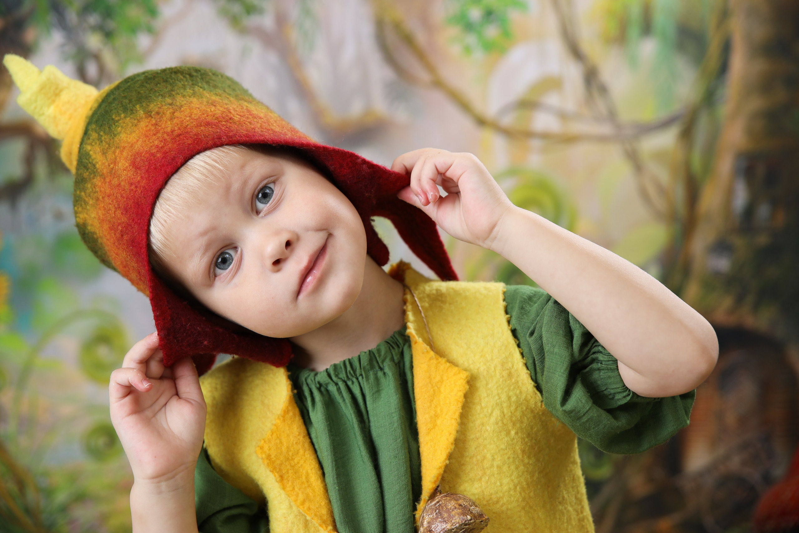 Осенняя съемка в детских садах. Анна Таркина