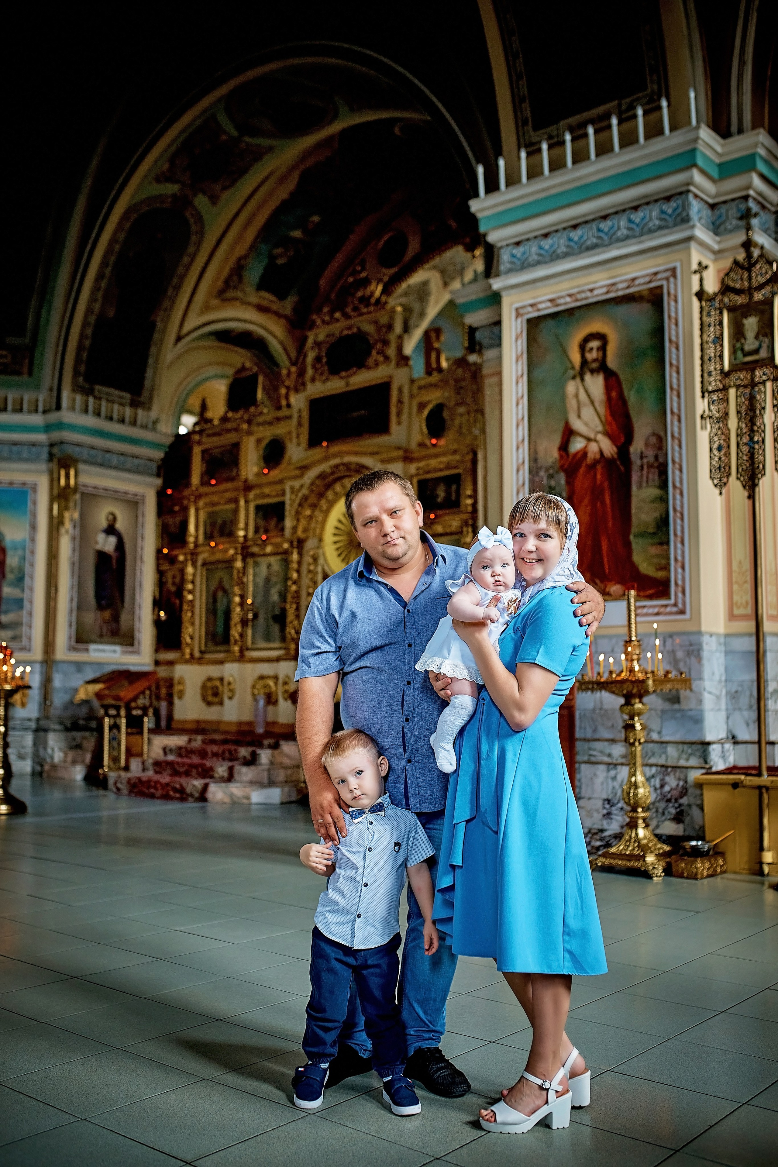 Крещение Екатерина. Фотограф на Крещение и Венчание в Барнауле