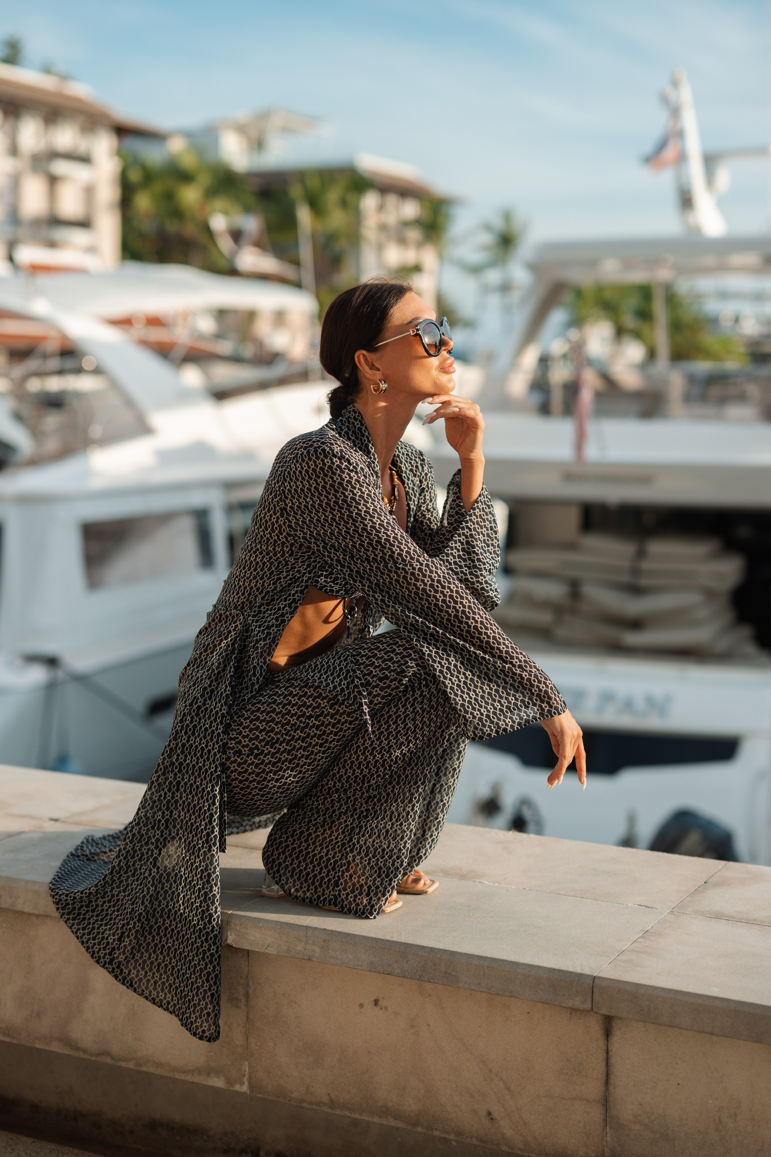 Контент для магазина пляжной одежды. Контент-фотограф в Москве Хныкина Лена