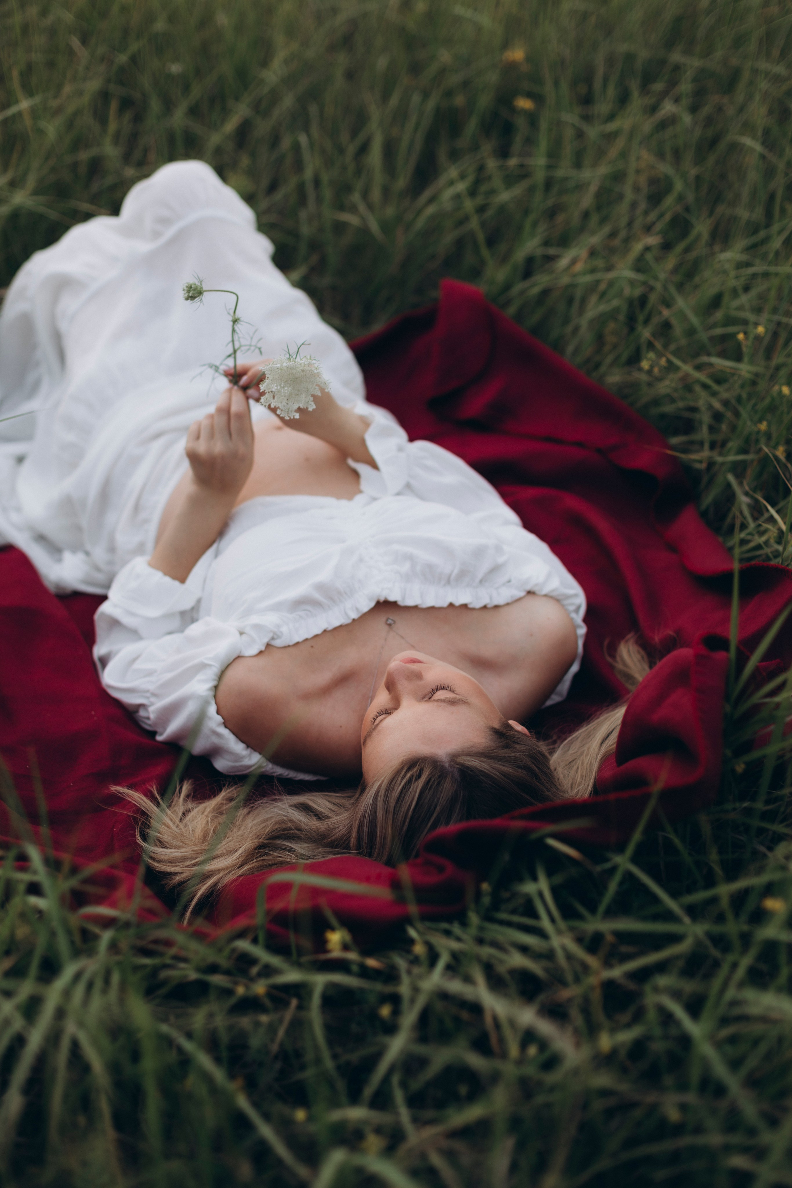 Беременность. Фотограф Мария Щеголькова. Чувственный женский портрет