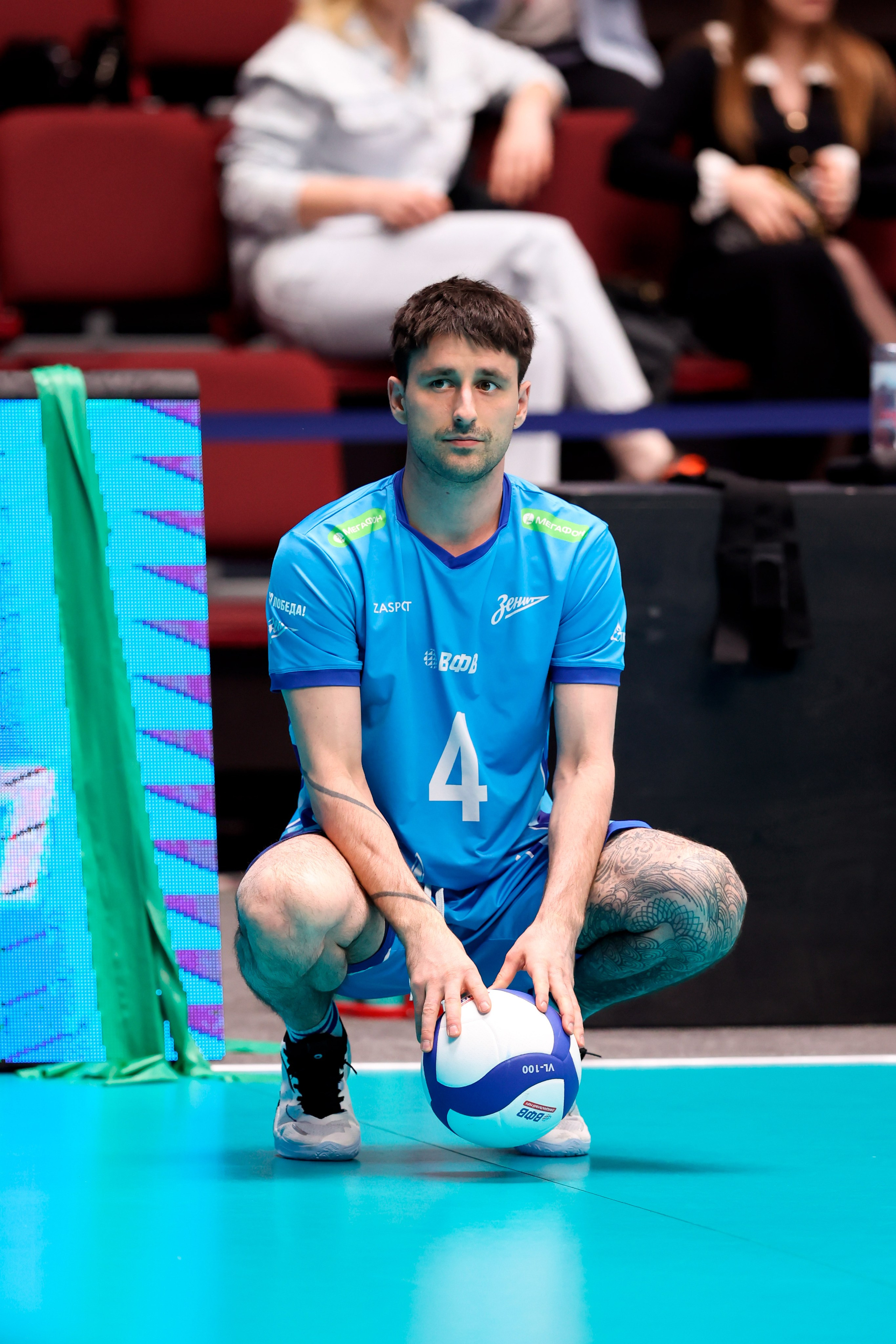 ВК Зенит — ВК Белогорье 08.04.2025. Спортивный и репортажный фотограф Антон Тереханов