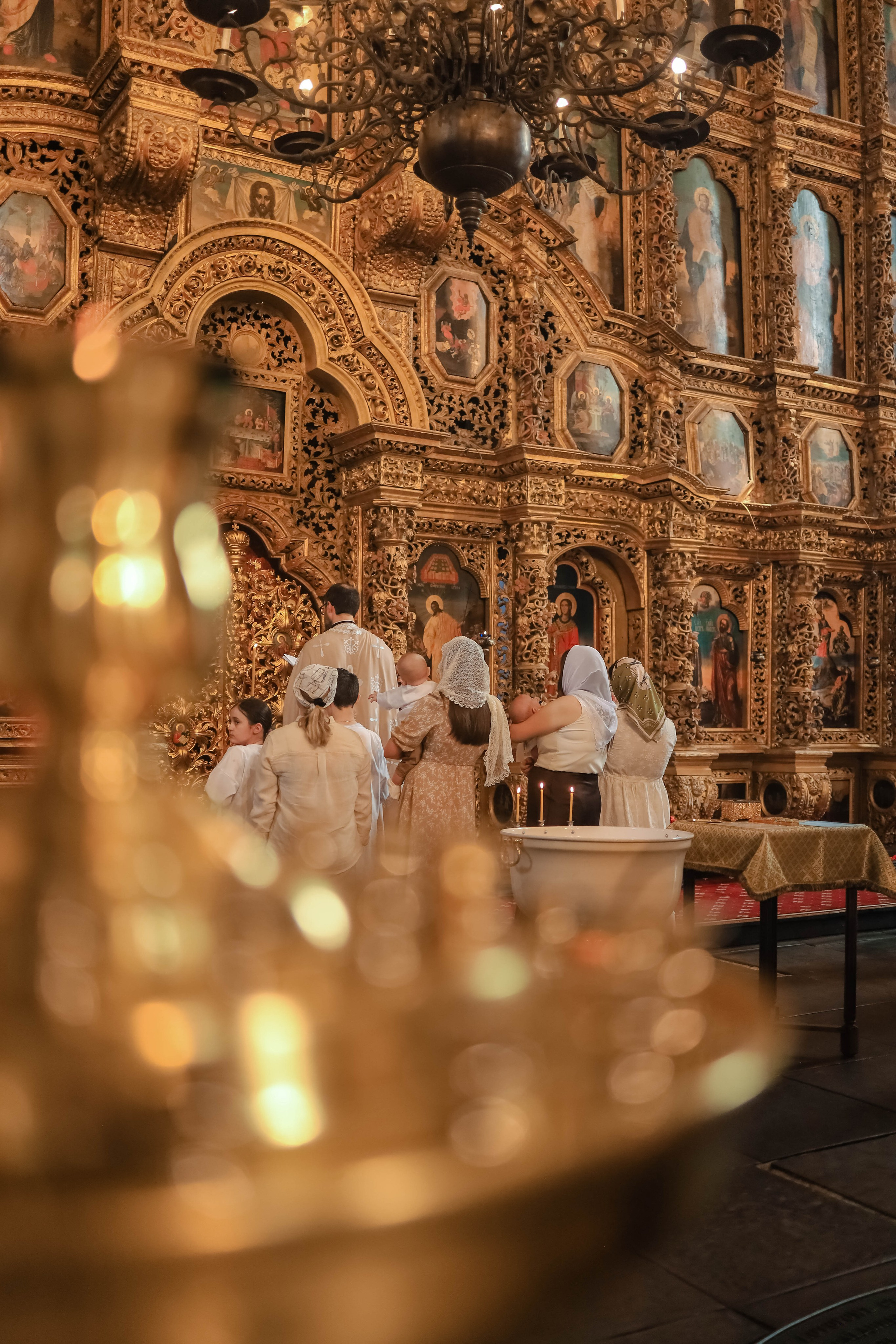 Таинство Крещения. Фотограф Анастасия Болгарь