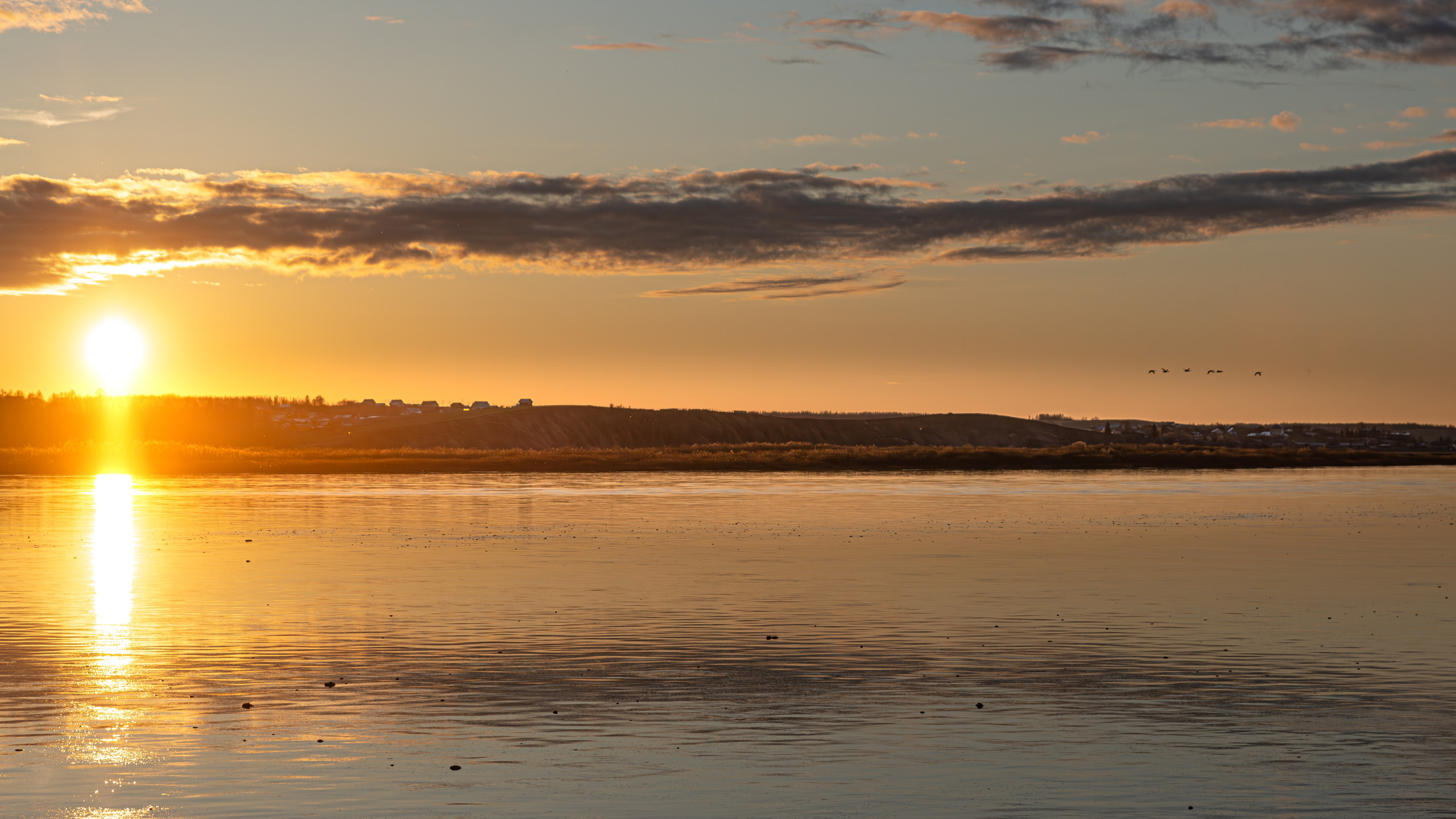 Деревенские закаты. Фотограф в с. Ижма Республика Коми Терентьев Сергей