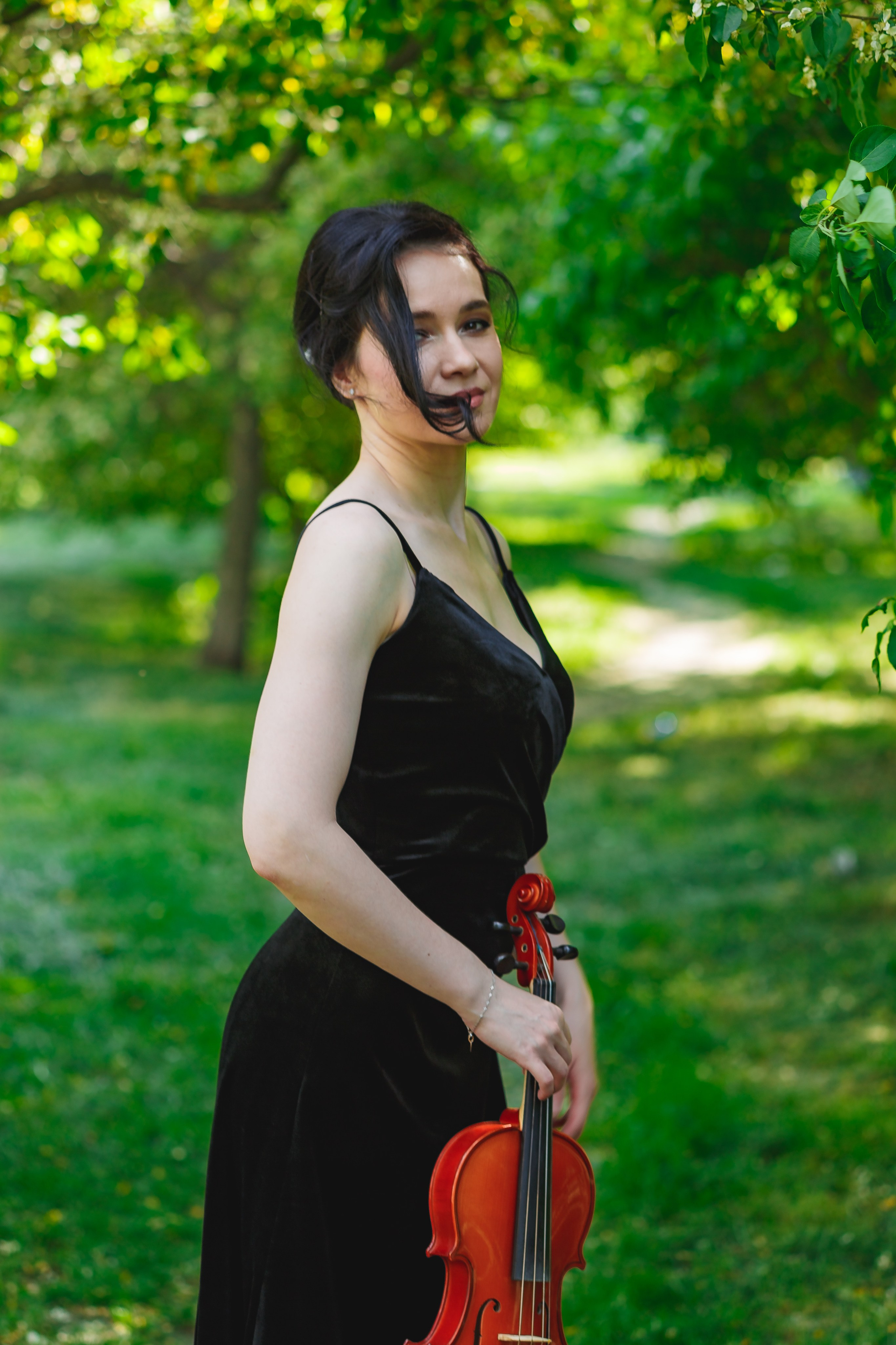 Скрипка и немножко томно; -). Семейный фотограф в Екатеринбурге