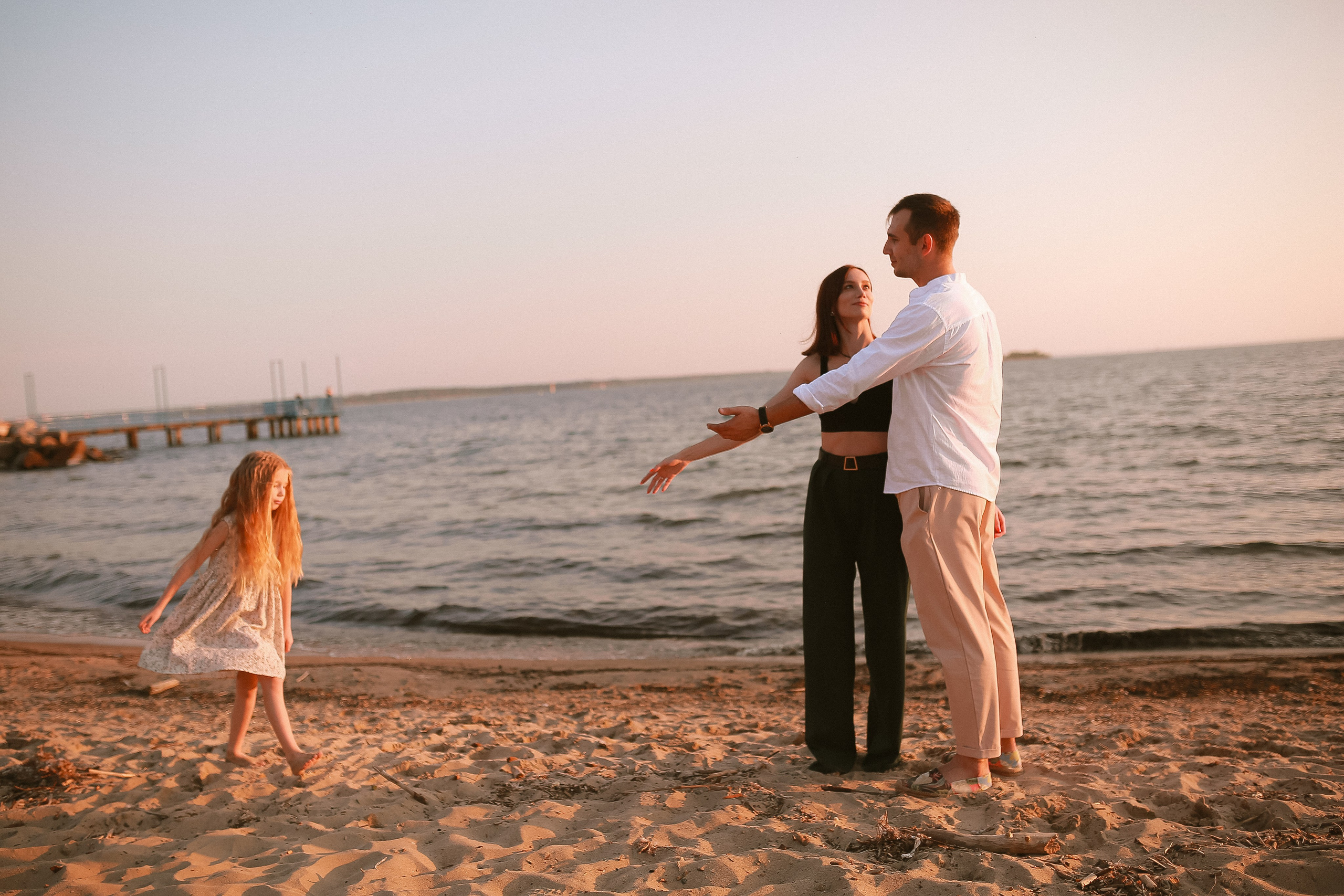 На закате. Семейный фотограф в Новосибирске Екатерина Сафронова
