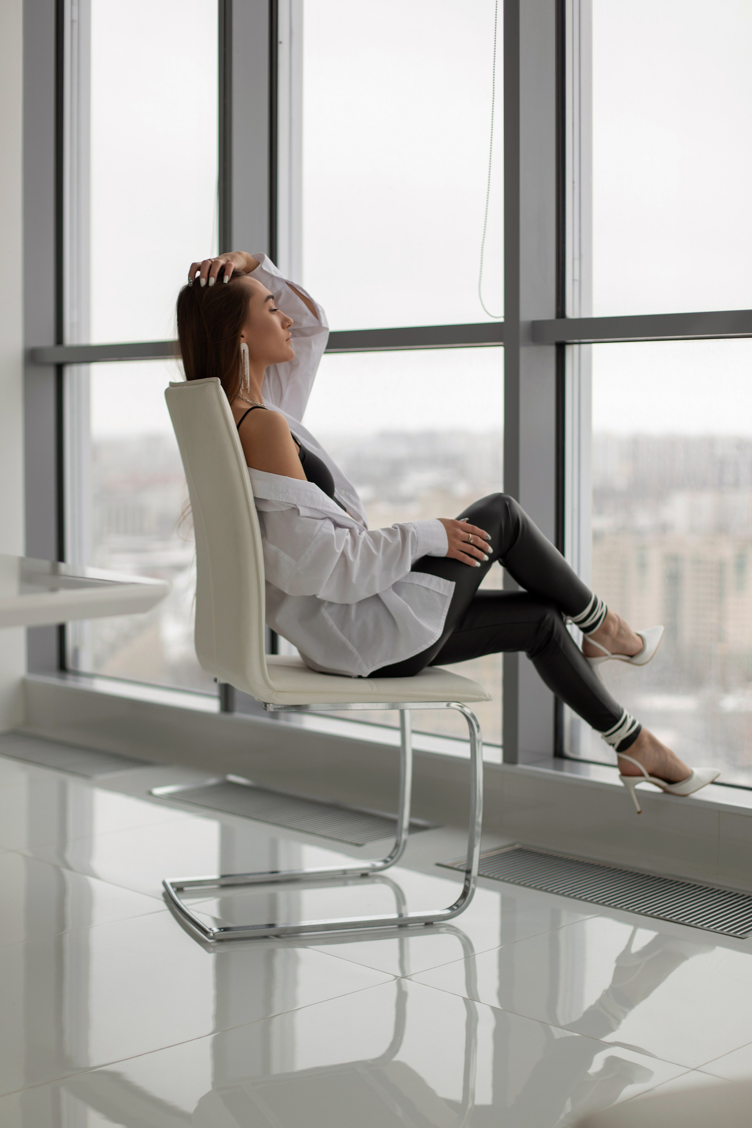 Портретная фотосъемка девушки в студии. Свадебный и портретный фотограф в Санкт-Петербурге Надежда Чечулина