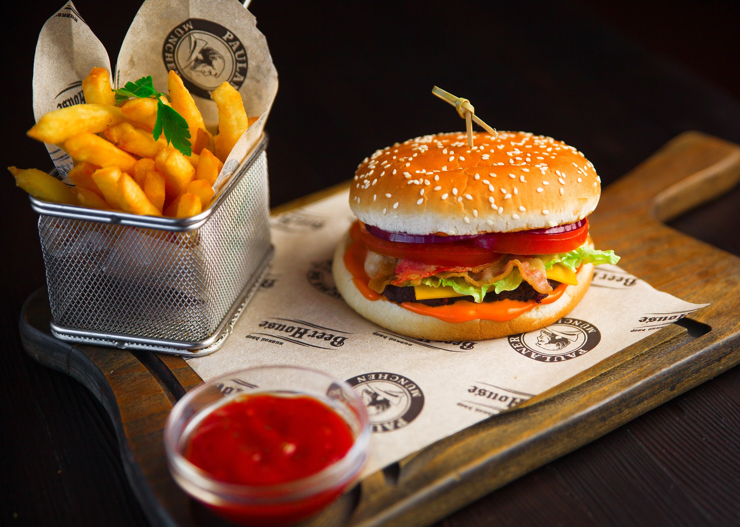 Меню для бара Beer House, Мегион. Фотограф Тюмень