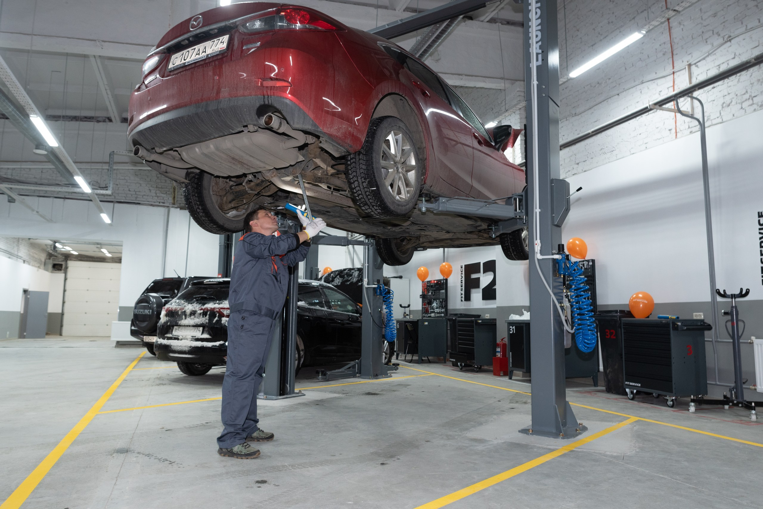 Автосервис Fit Service Открытие. Фотограф Максим Буряк