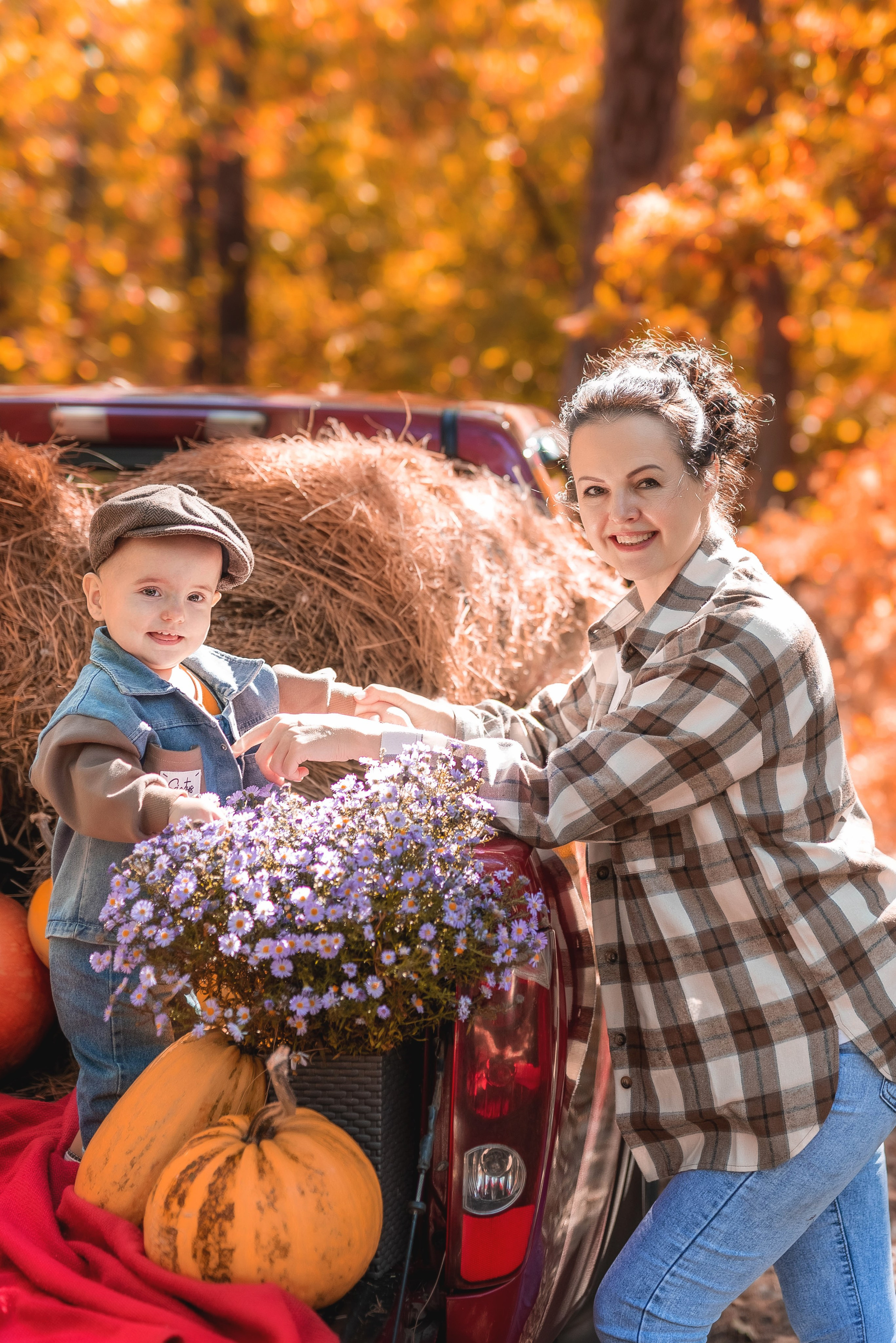 Осеняя фотосессия. Семейный, детский фотограф в Воронеже Анна Никитина
