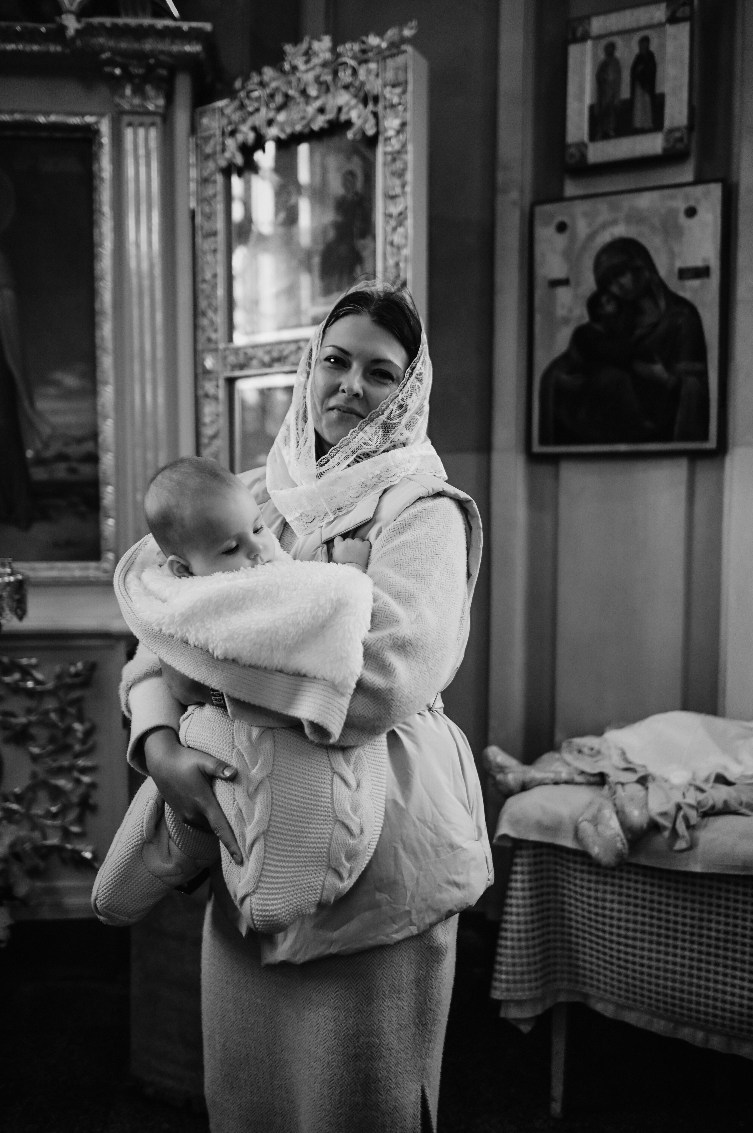 Крещение Любочки. Семейный и свадебный фотограф в Санкт-Петербурге Яна