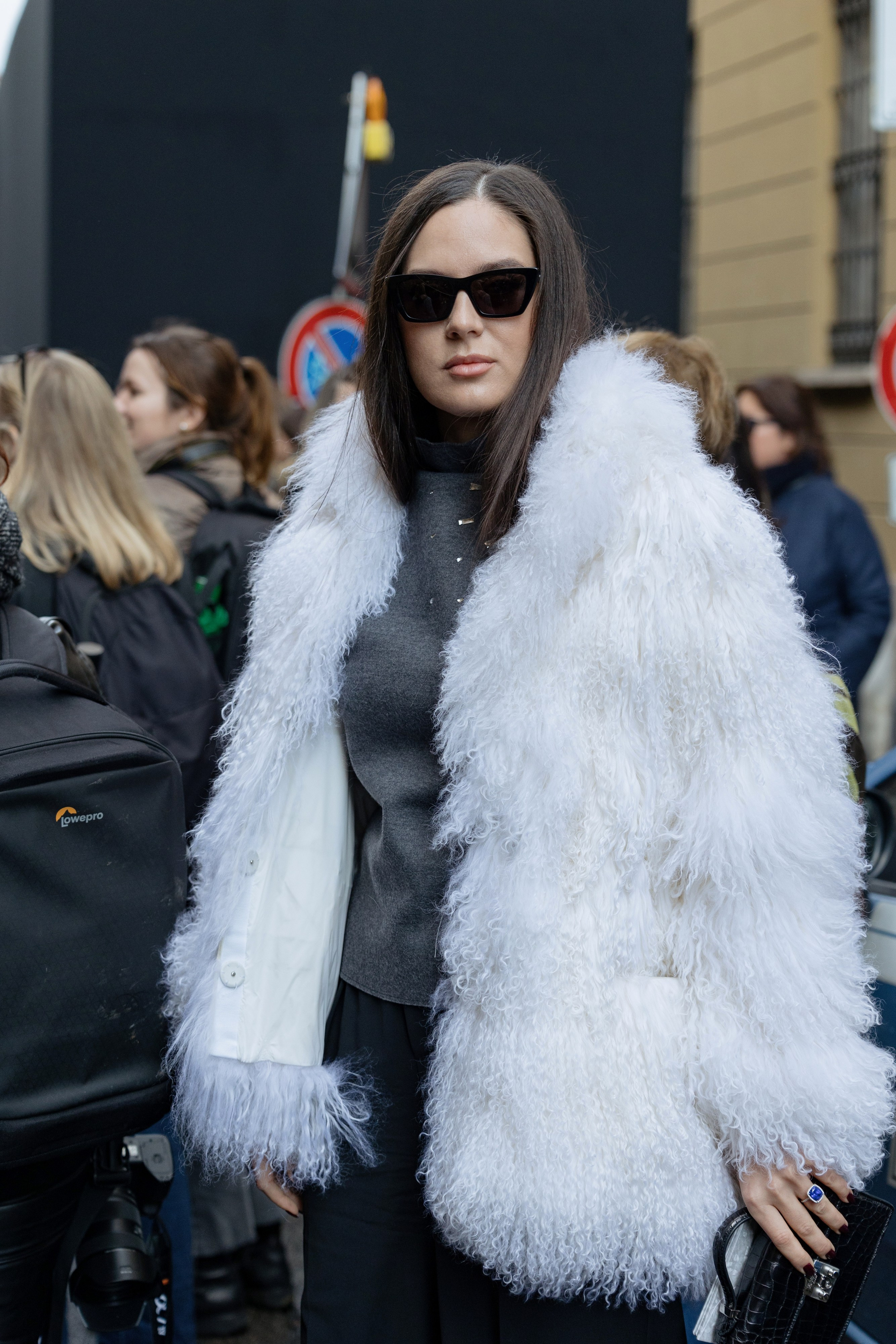 ARMANI MFW FALL/WINTER 24/25. Photographer in Milan Ivan Goncharov