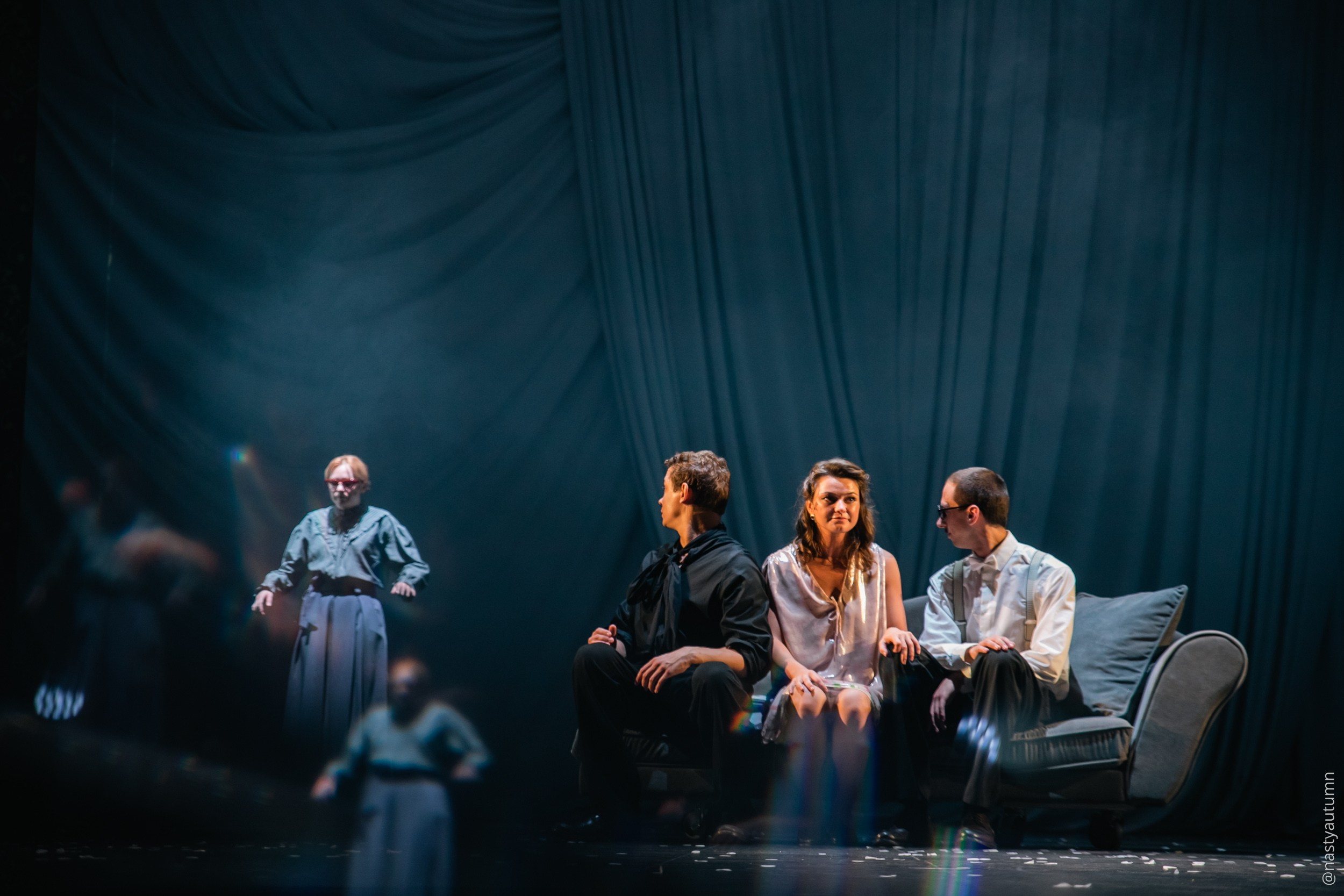 Генеральный прогон «Маяковский. Я сам.». Репортажный и концертный фотограф в Москве Анастасия Осень